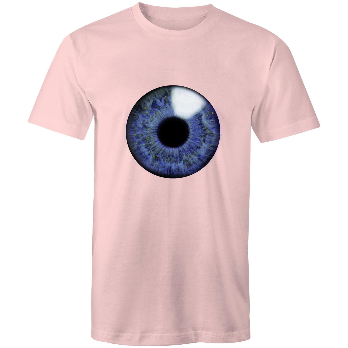 Earthfolk Printed T shirt - Mens Relaxed Fit - Eyeball - The Crescent Moon