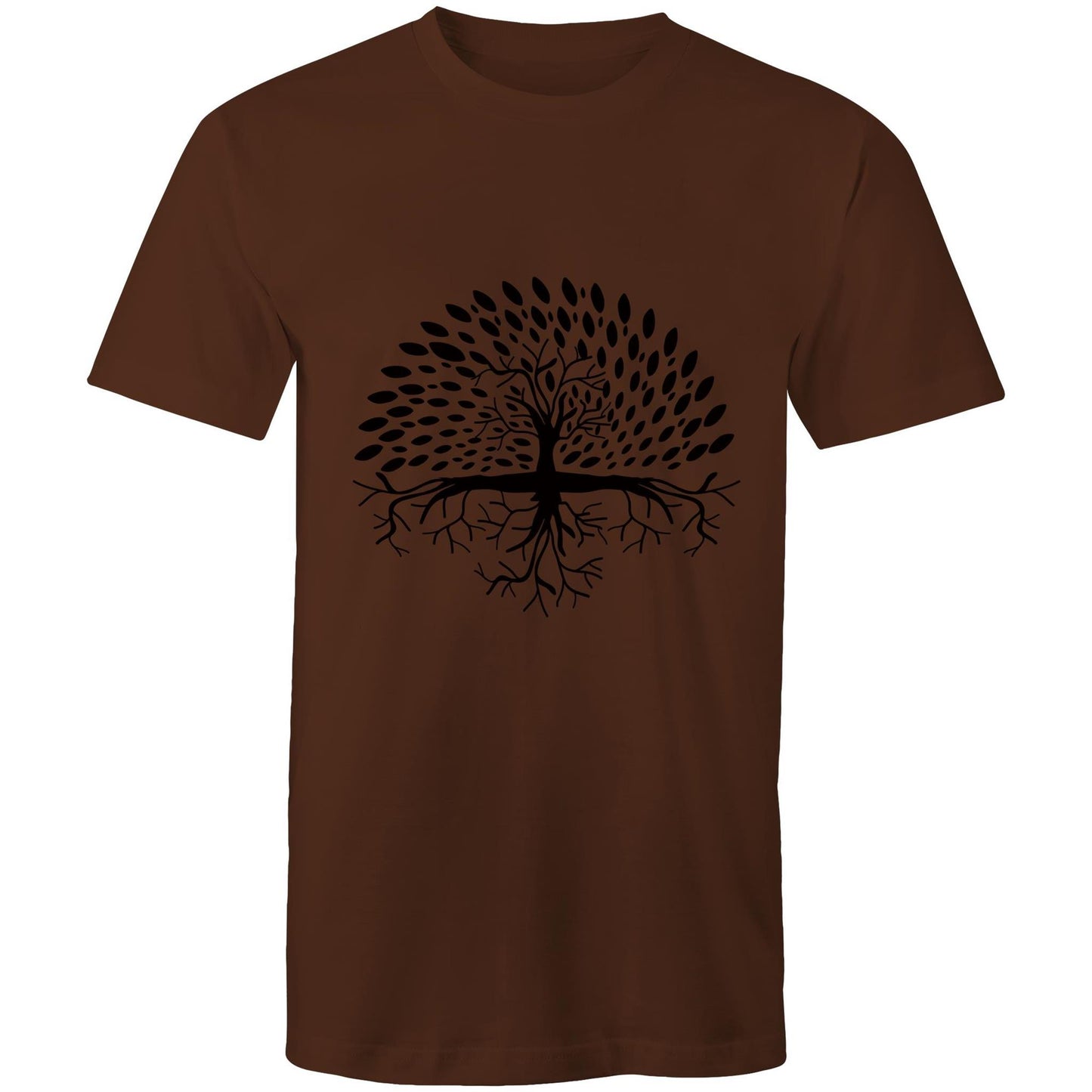 Men's Earthfolk Printed T shirt - Tree of Life - The Crescent Moon