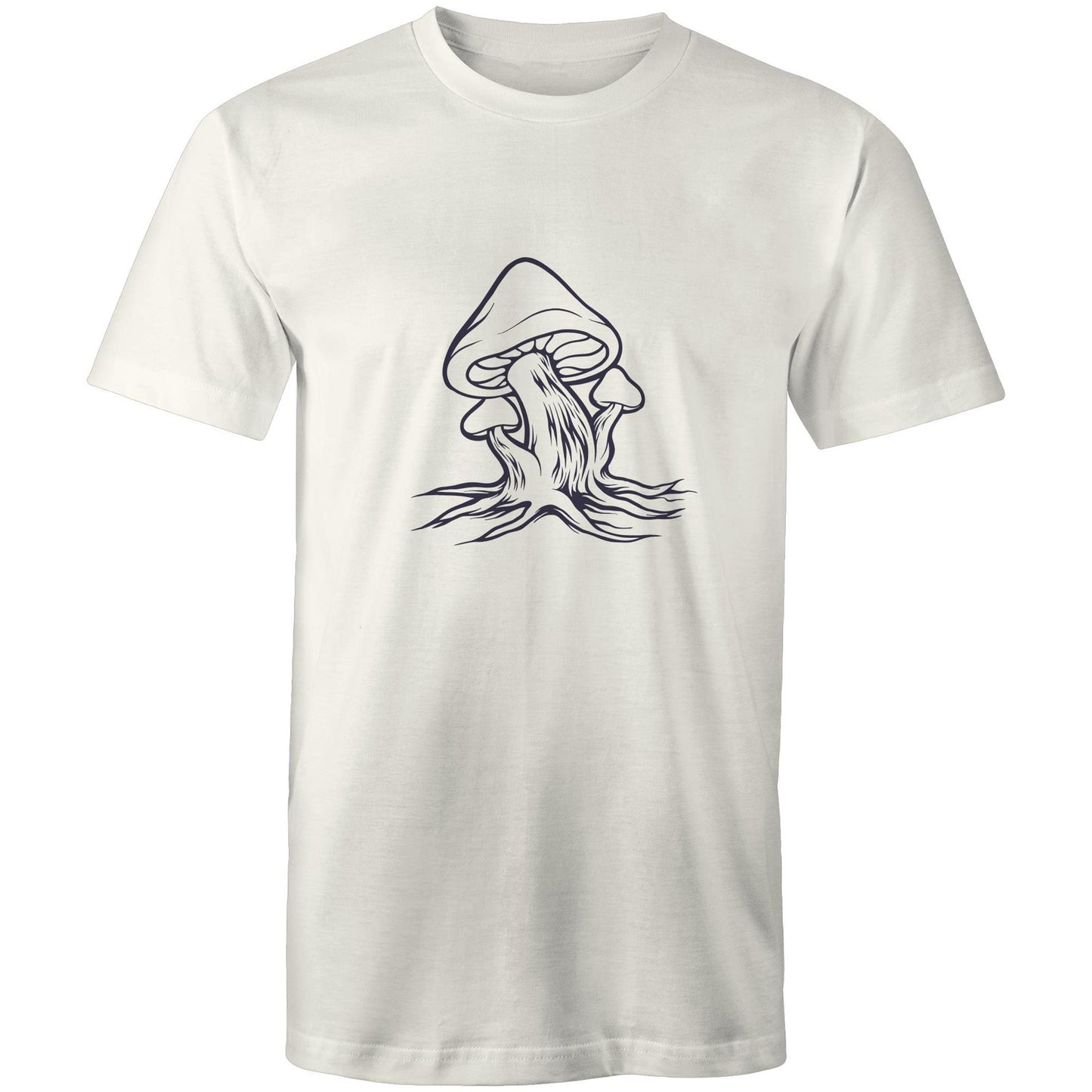 Men's Earthfolk T shirt - Fungi - The Crescent Moon
