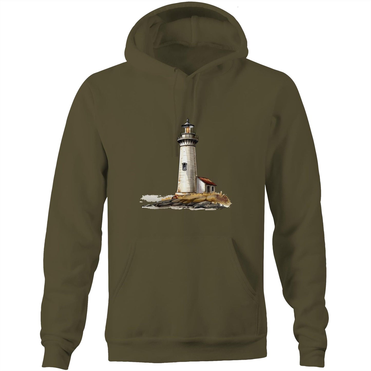 Unisex Earthfolk Hoodie - Lighthouse - The Crescent Moon