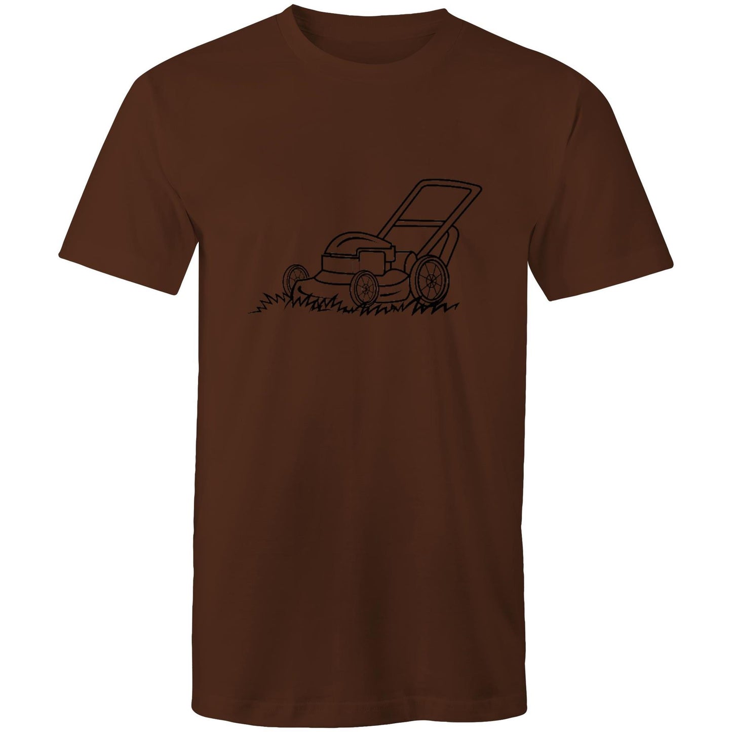 Men's Earthfolk T shirt - Lawn Mower - The Crescent Moon