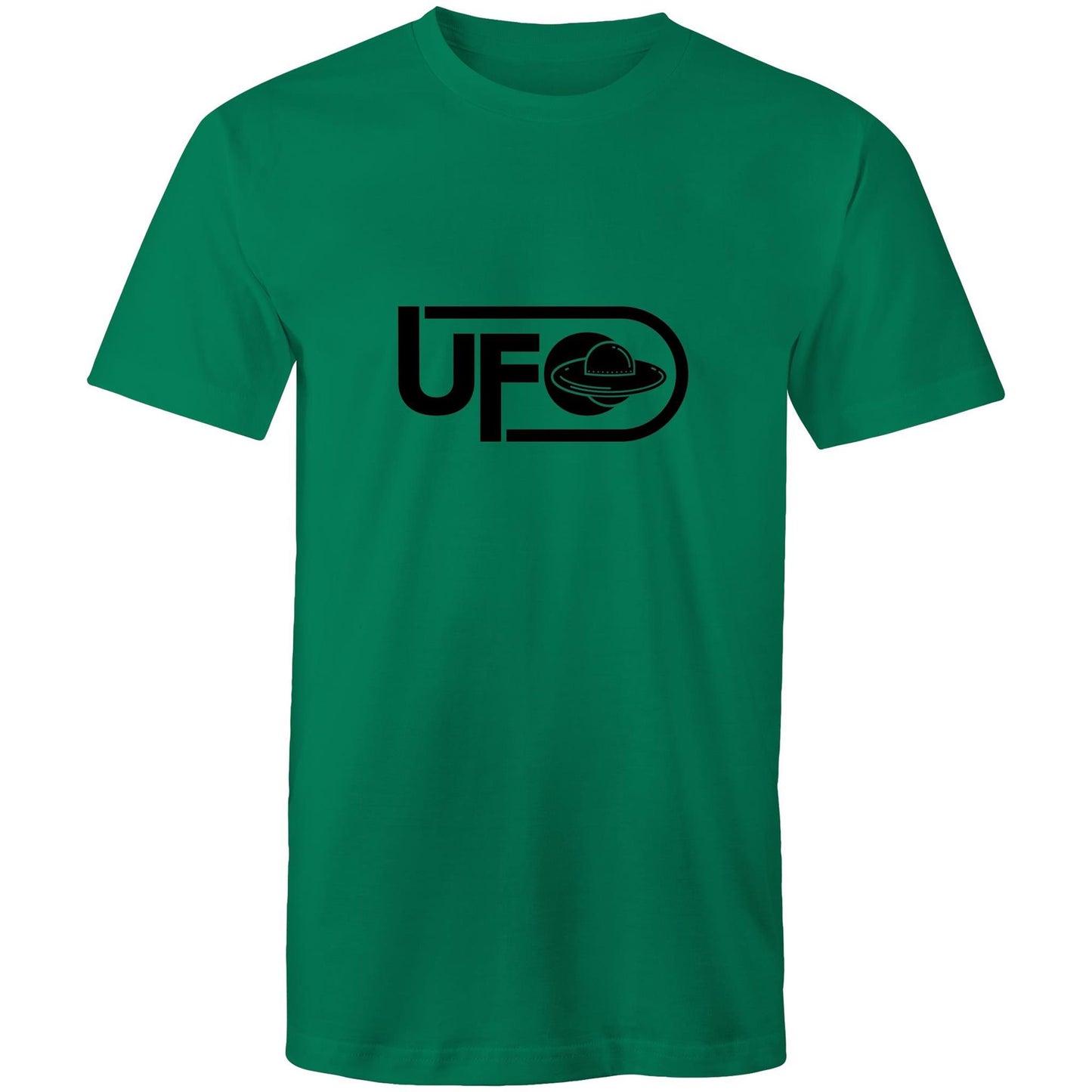 Men's Earthfolk T shirt - UFO - The Crescent Moon