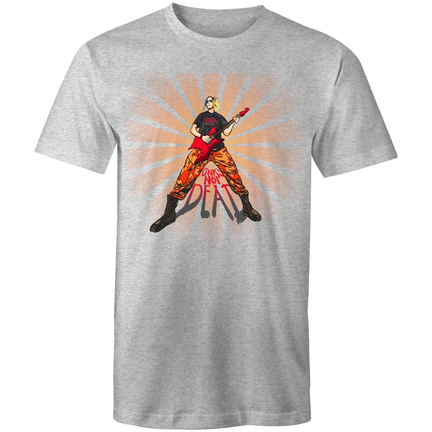 Men's Earthfolk T shirt - Punks Not Dead - The Crescent Moon