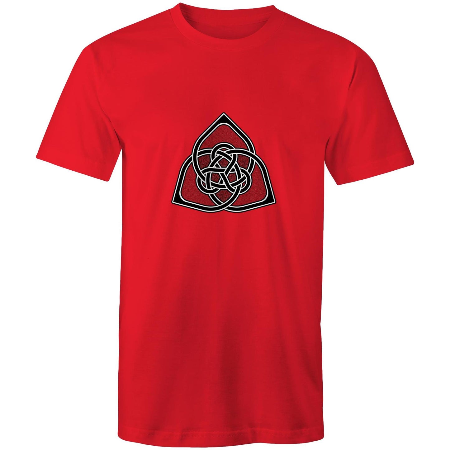 Men's Earthfolk T shirt - Celtic Shadow - The Crescent Moon