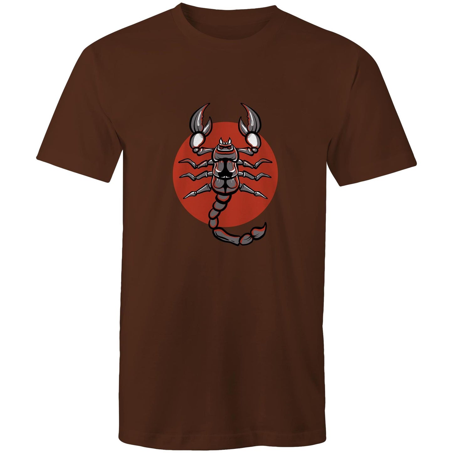 Men's Earthfolk Printed T shirt - Scorpion - The Crescent Moon