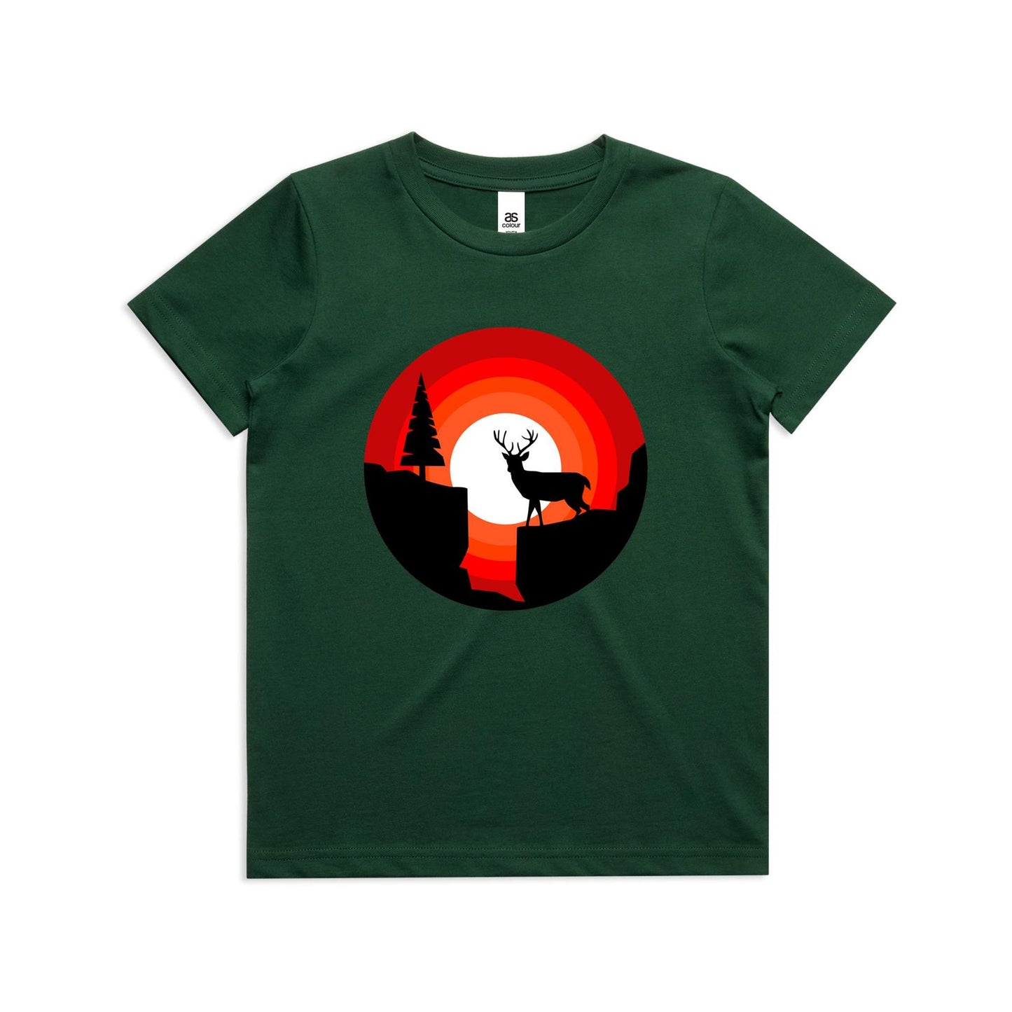 Kids Earthfolk Deer T-shirt