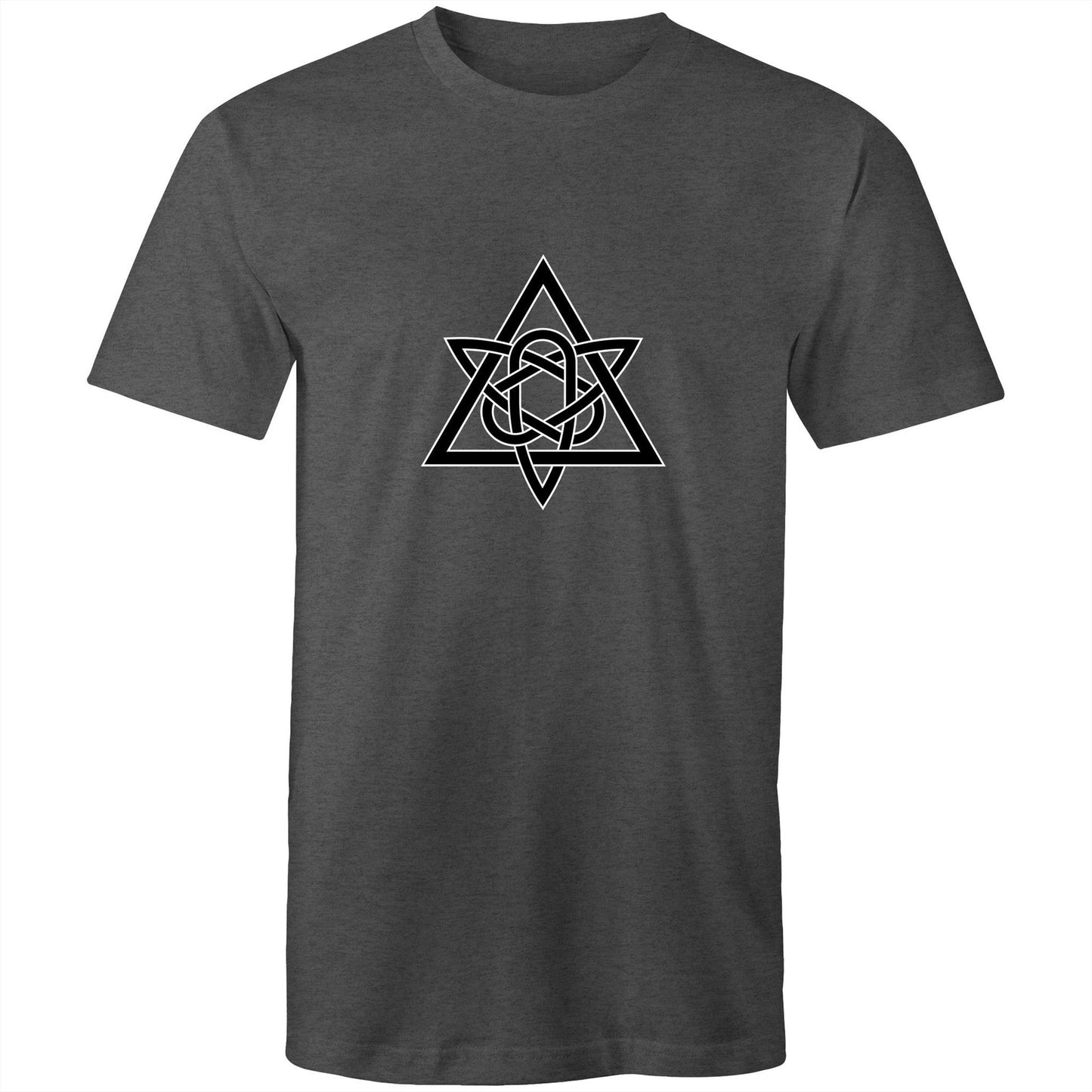 Men's Earthfolk T shirt - Celtic Geometry - The Crescent Moon