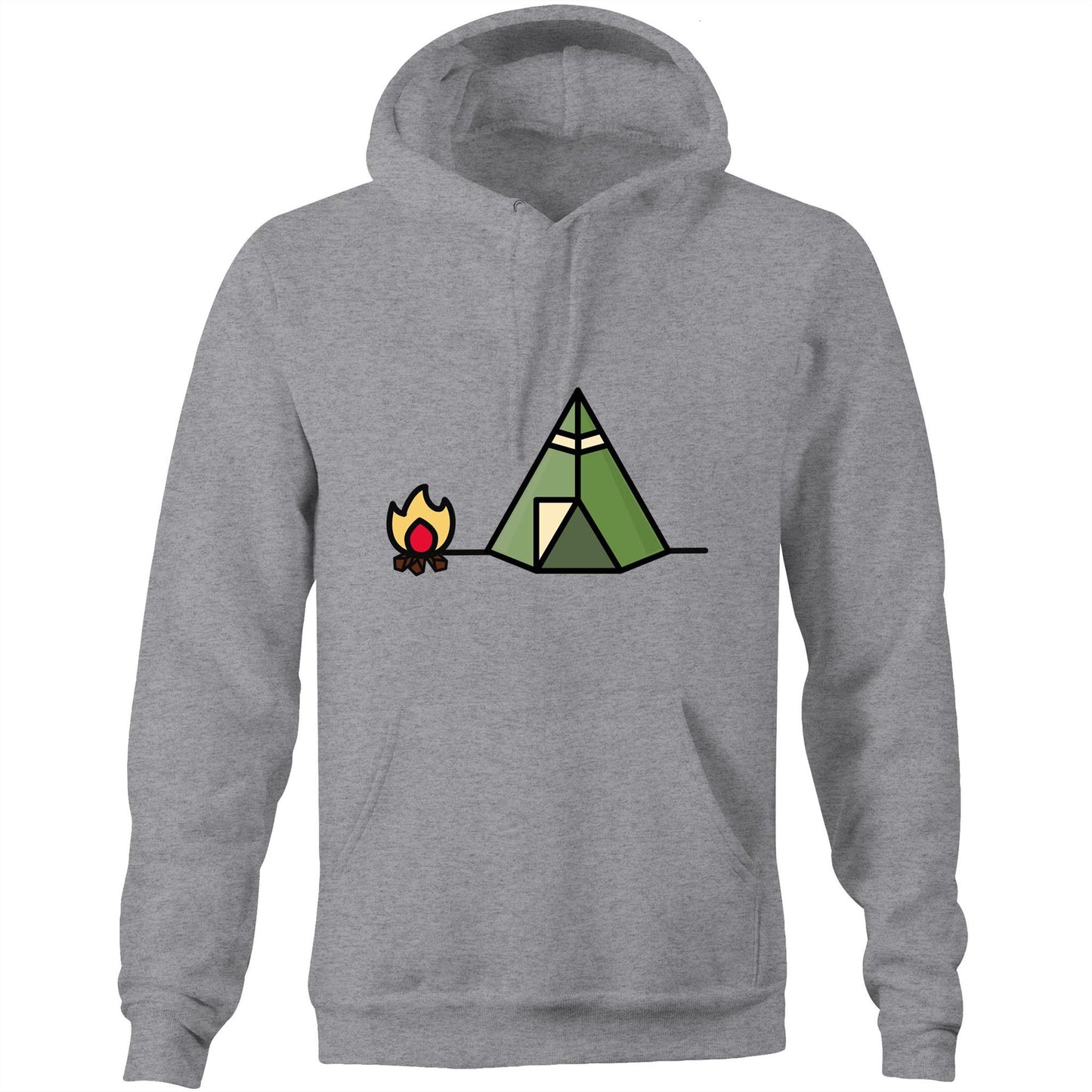 Unisex Earthfolk Hoodie - Free Camper - The Crescent Moon