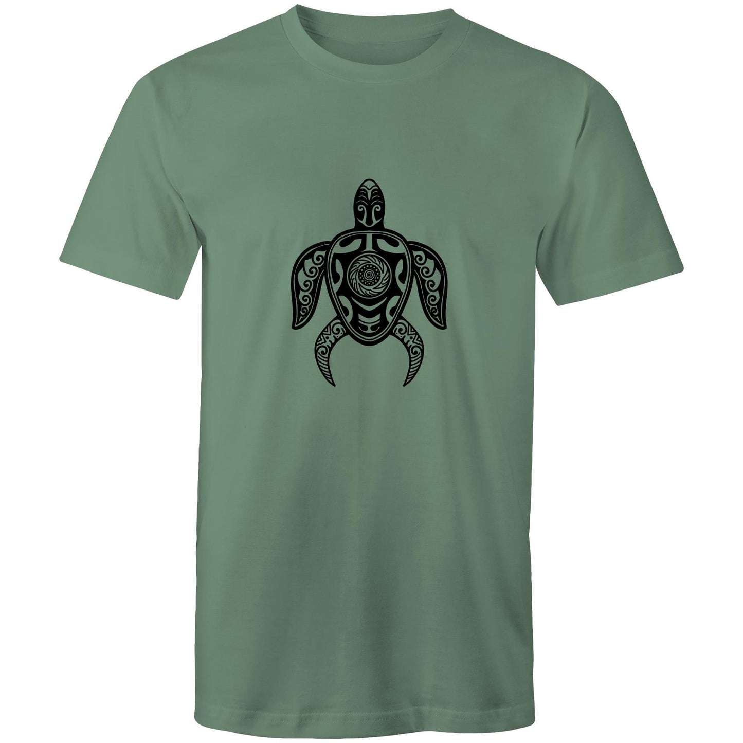 Men's Earthfolk T shirt - Totem Turtle - The Crescent Moon