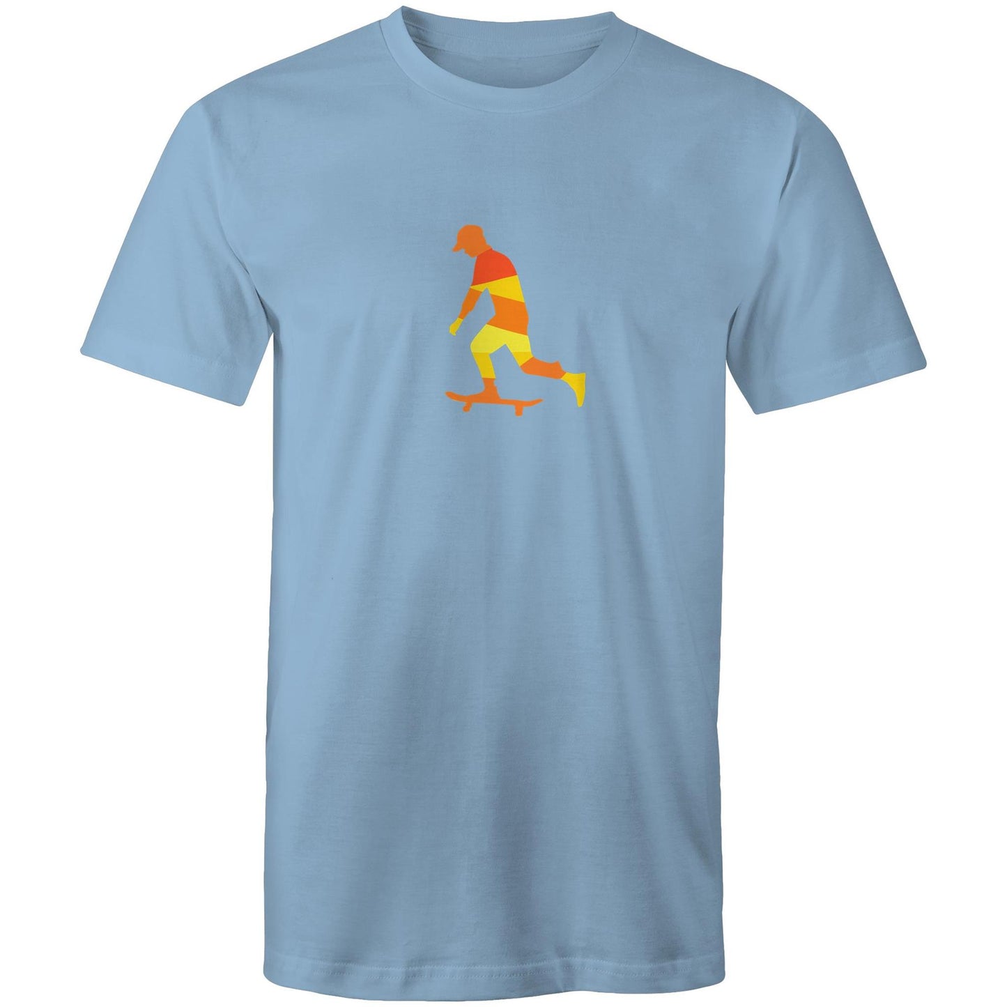 Men's Earthfolk T shirt - Sunset Skater