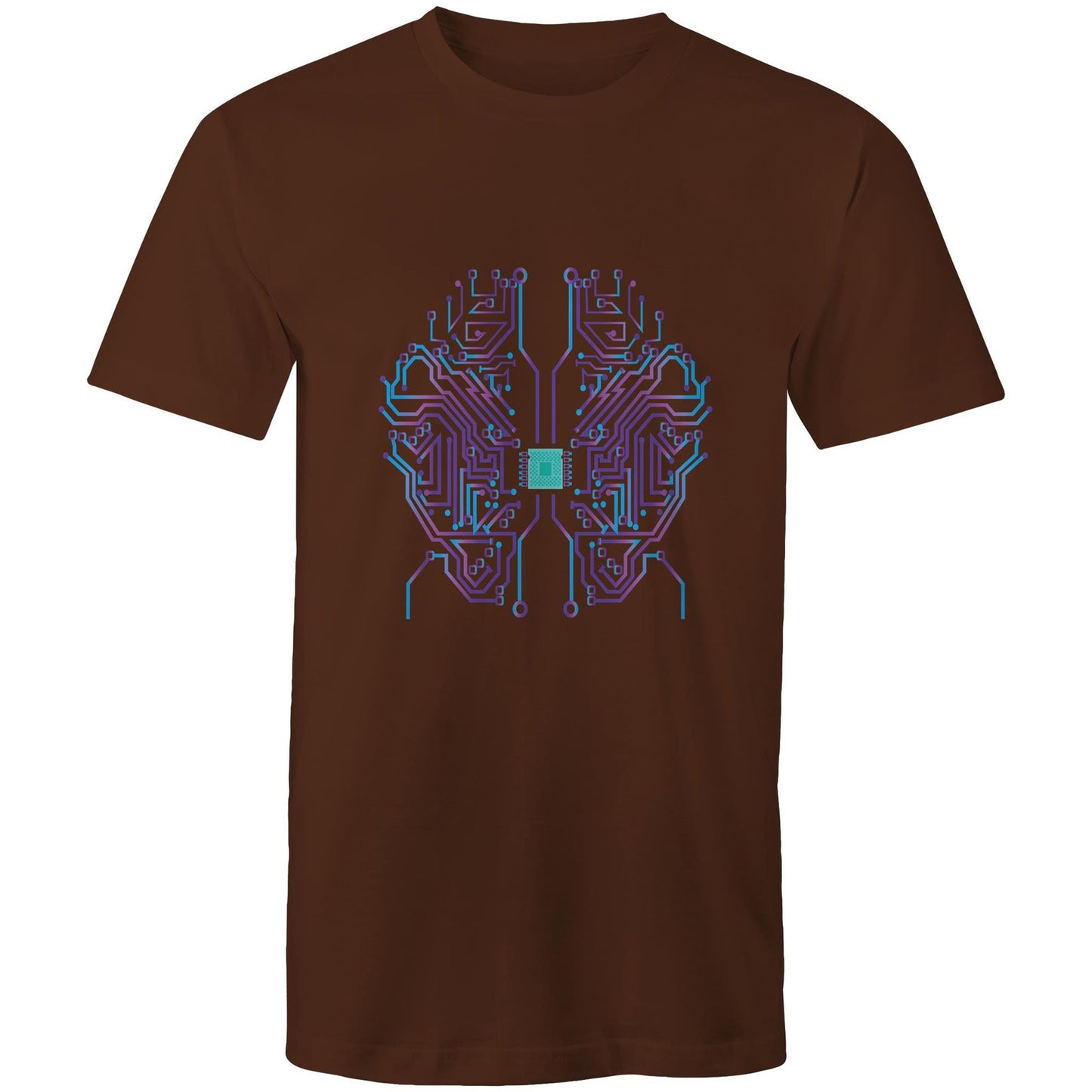 Men's Earthfolk T shirt - Brainwave - The Crescent Moon