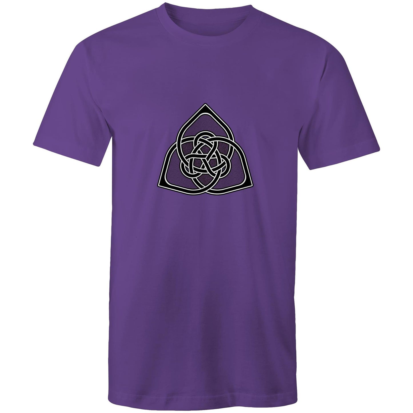 Men's Earthfolk T shirt - Celtic Shadow - The Crescent Moon