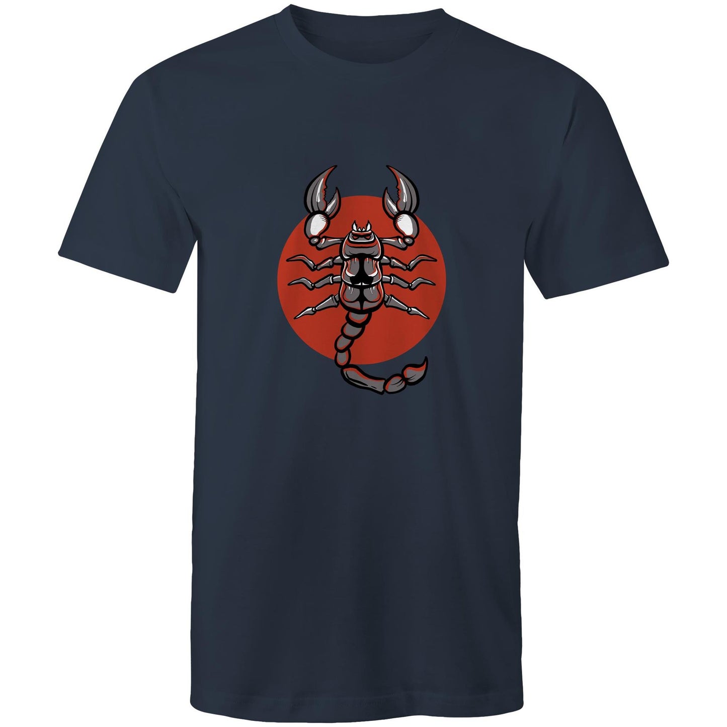 Men's Earthfolk Printed T shirt - Scorpion - The Crescent Moon