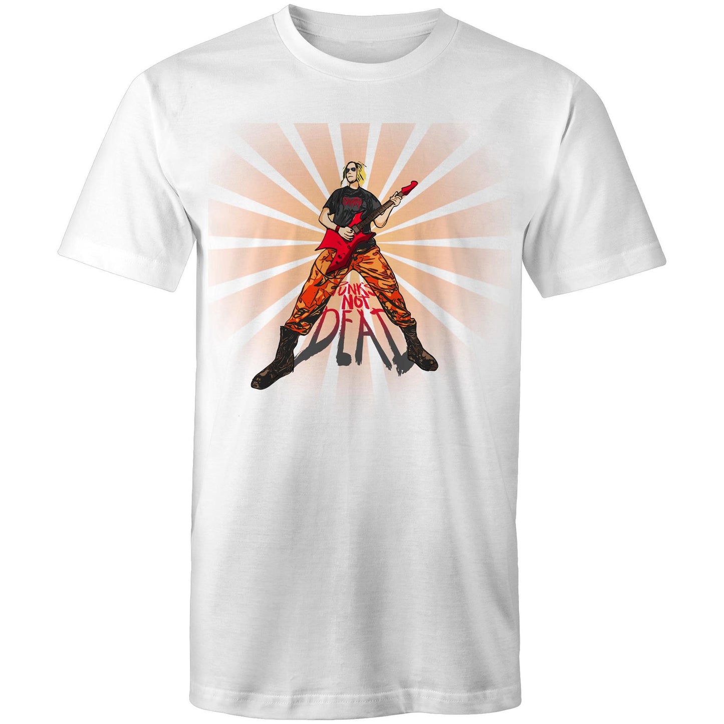Men's Earthfolk T shirt - Punks Not Dead - The Crescent Moon