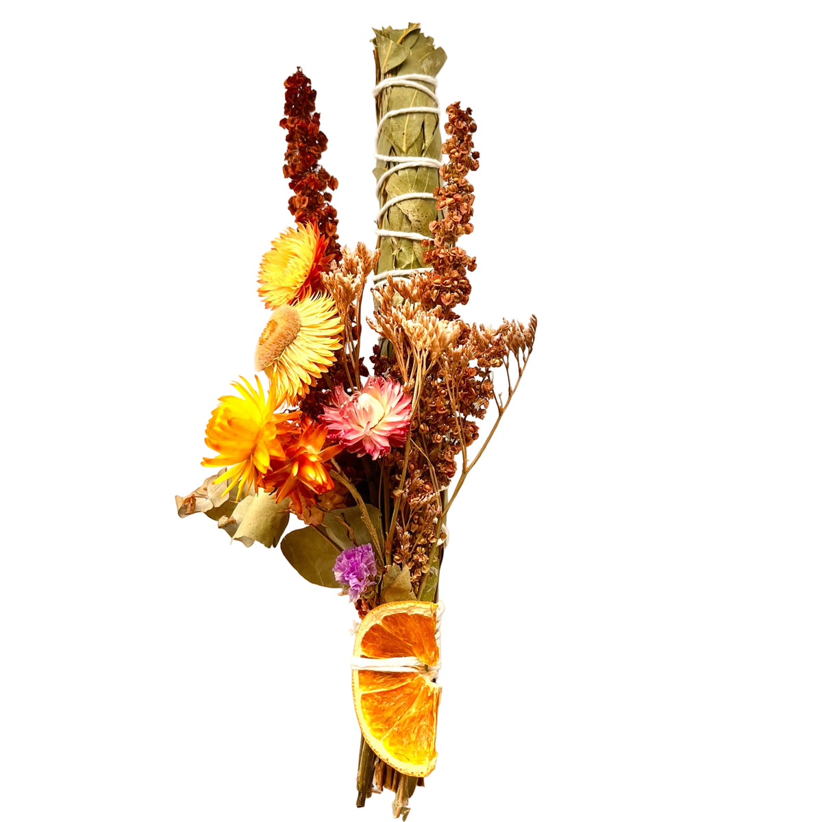 Eucalyptus Floral Smudge Stick Large