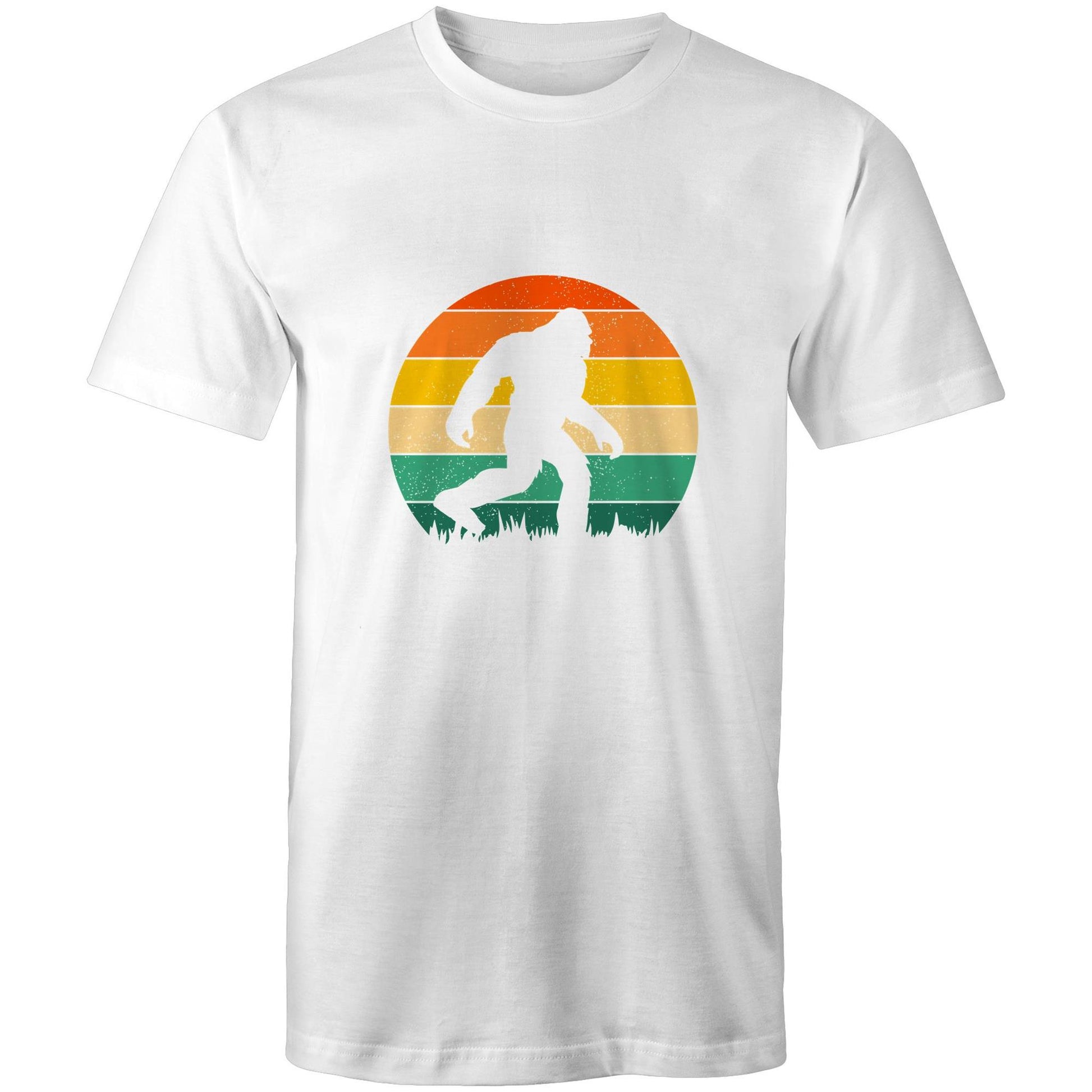 Men's Earthfolk Printed T shirt - Bigfoot - The Crescent Moon