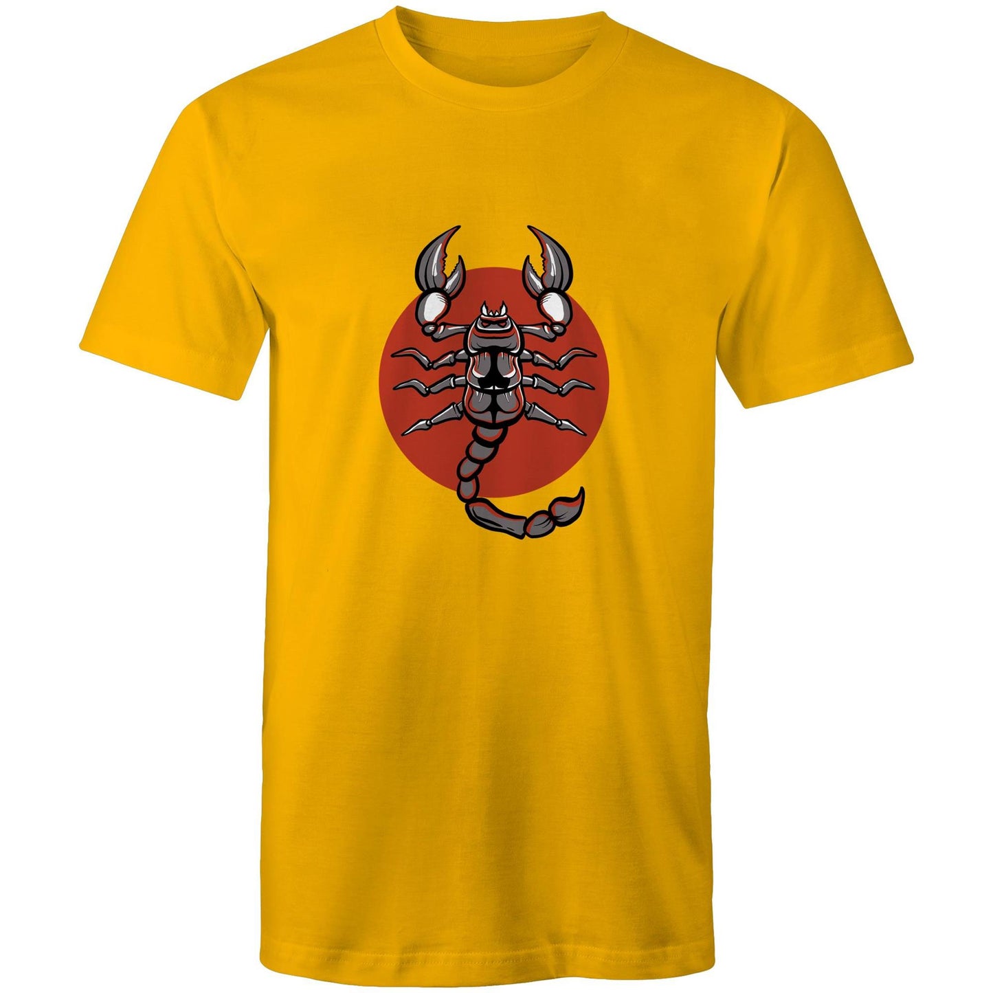 Men's Earthfolk Printed T shirt - Scorpion - The Crescent Moon