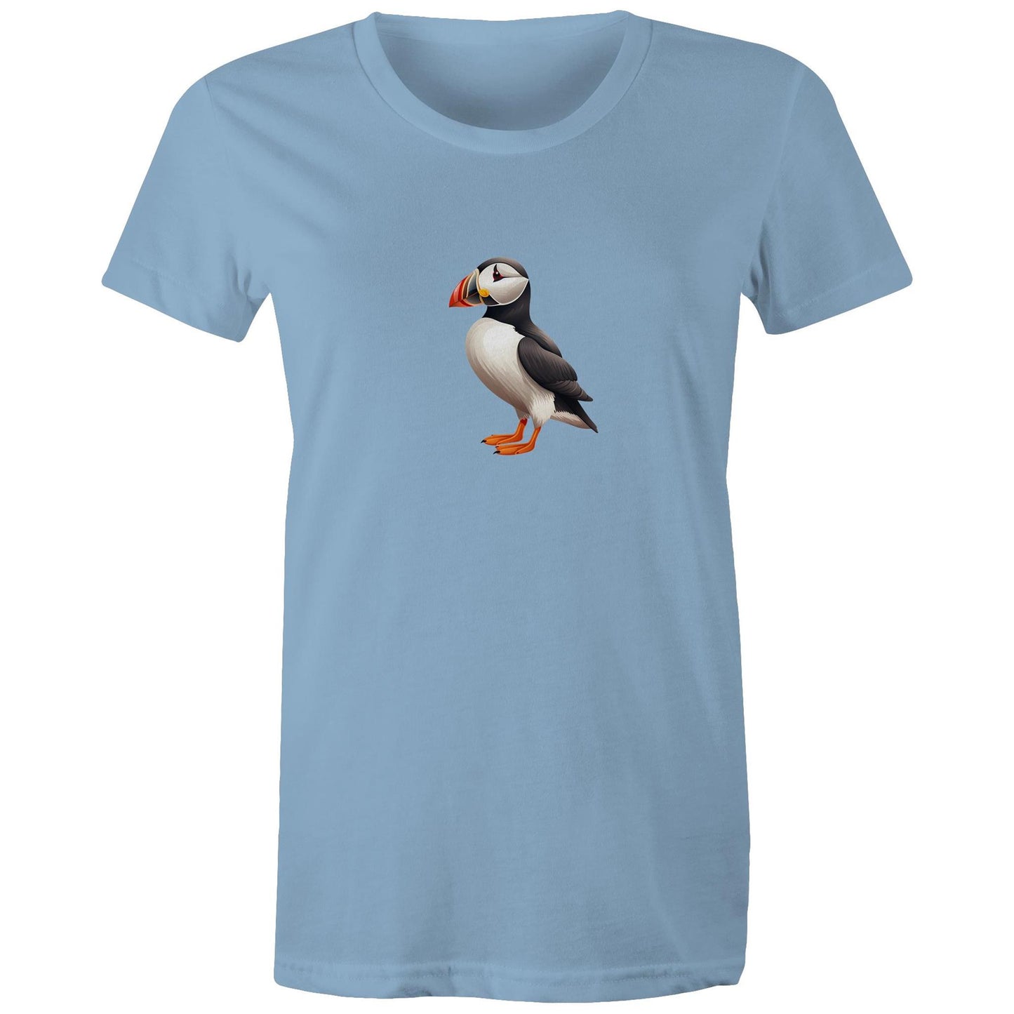 Women's Earthfolk Printed T shirt - Puffin