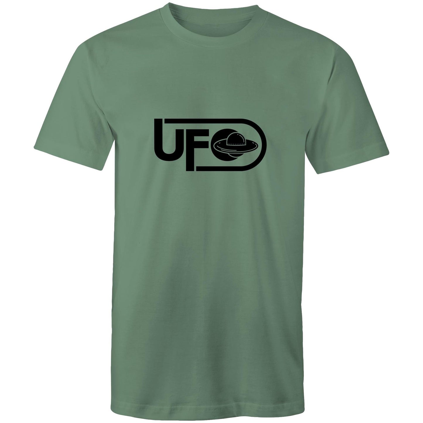 Men's Earthfolk T shirt - UFO - The Crescent Moon