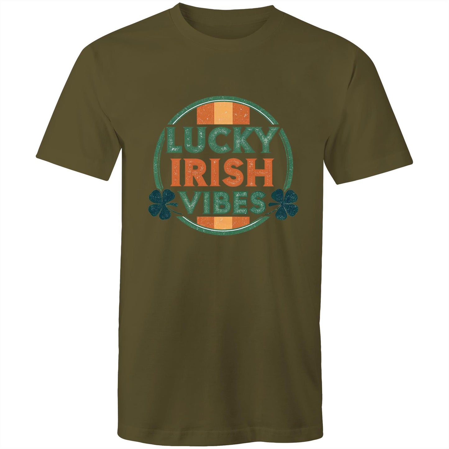 Men's Earthfolk T shirt - Luck of the Irish - The Crescent Moon