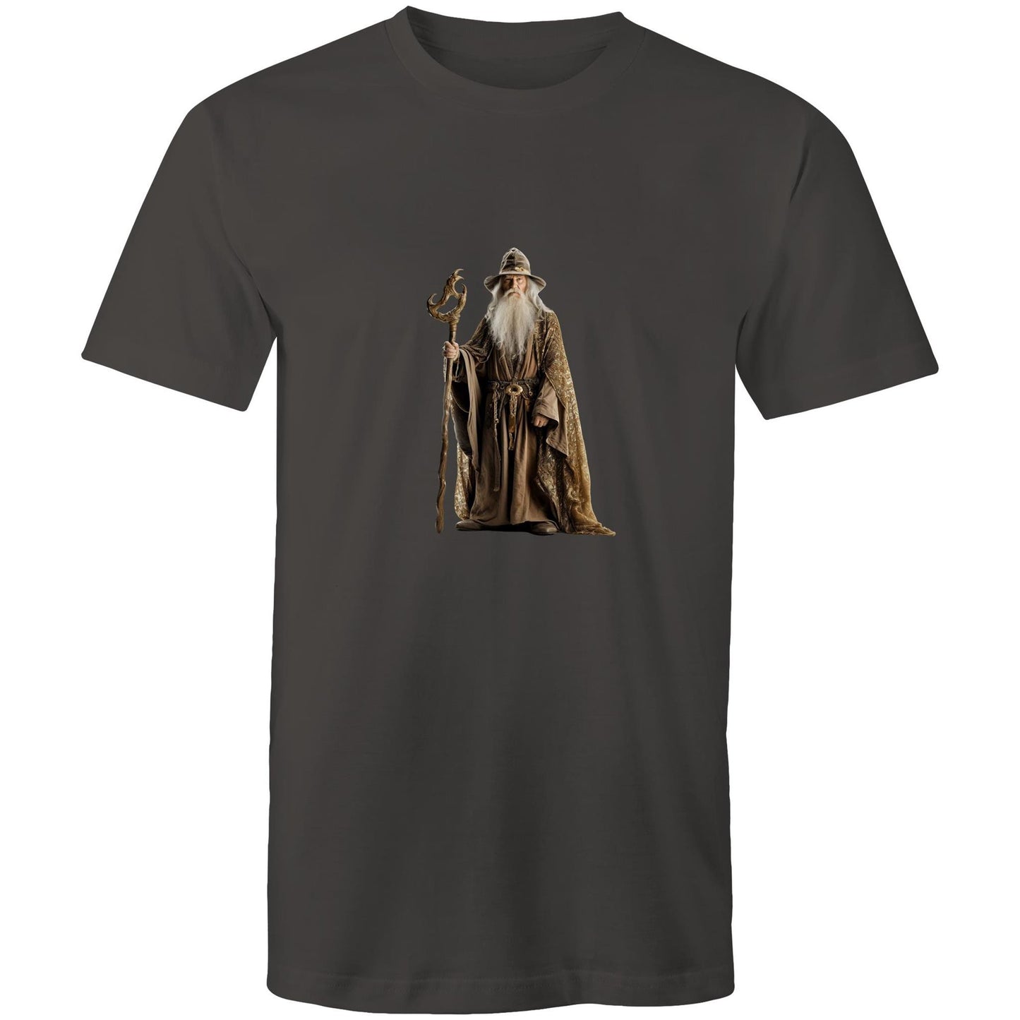 Men's Earthfolk Printed T shirt - Wise Wizard