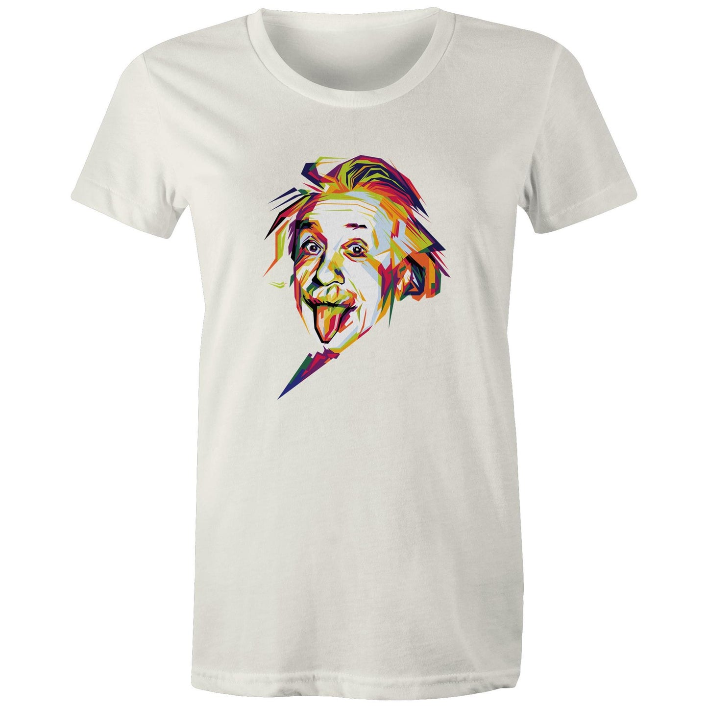 Women's Earthfolk T shirt - Cheeky Einstein - The Crescent Moon
