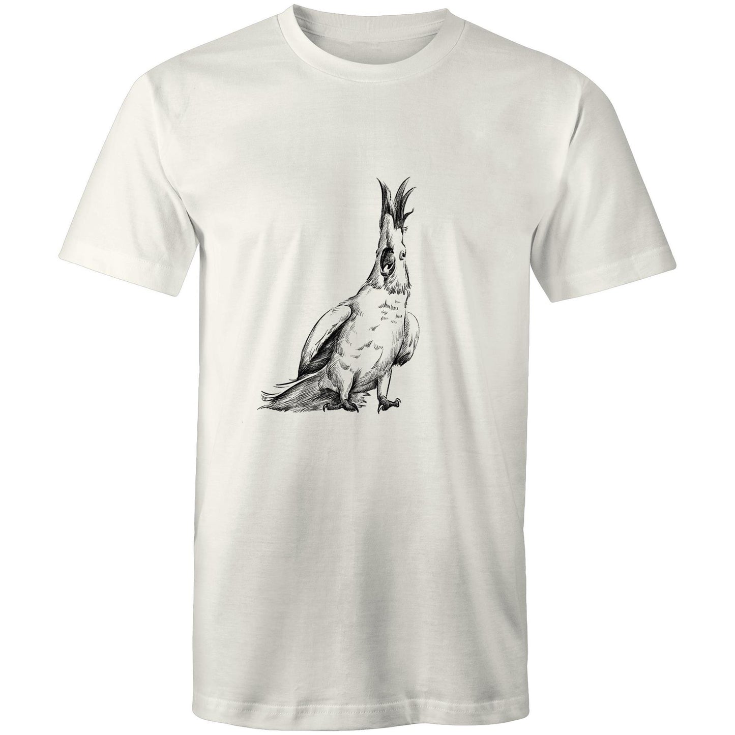 Men's Earthfolk T shirt - Being Cocky - The Crescent Moon