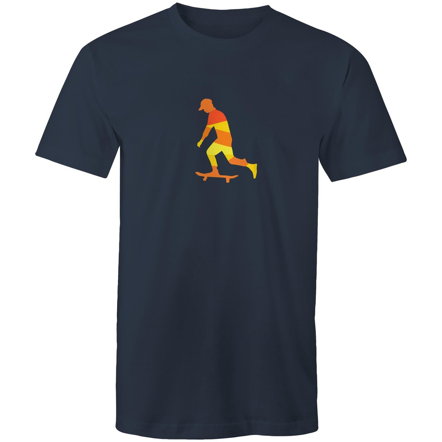 Men's Earthfolk T shirt - Sunset Skater