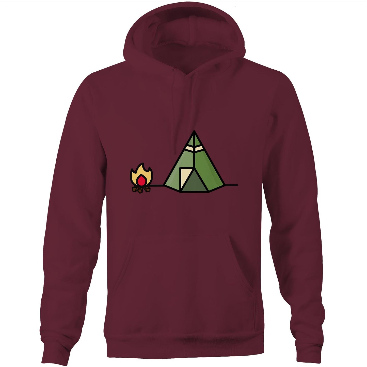 Unisex Earthfolk Hoodie - Free Camper - The Crescent Moon