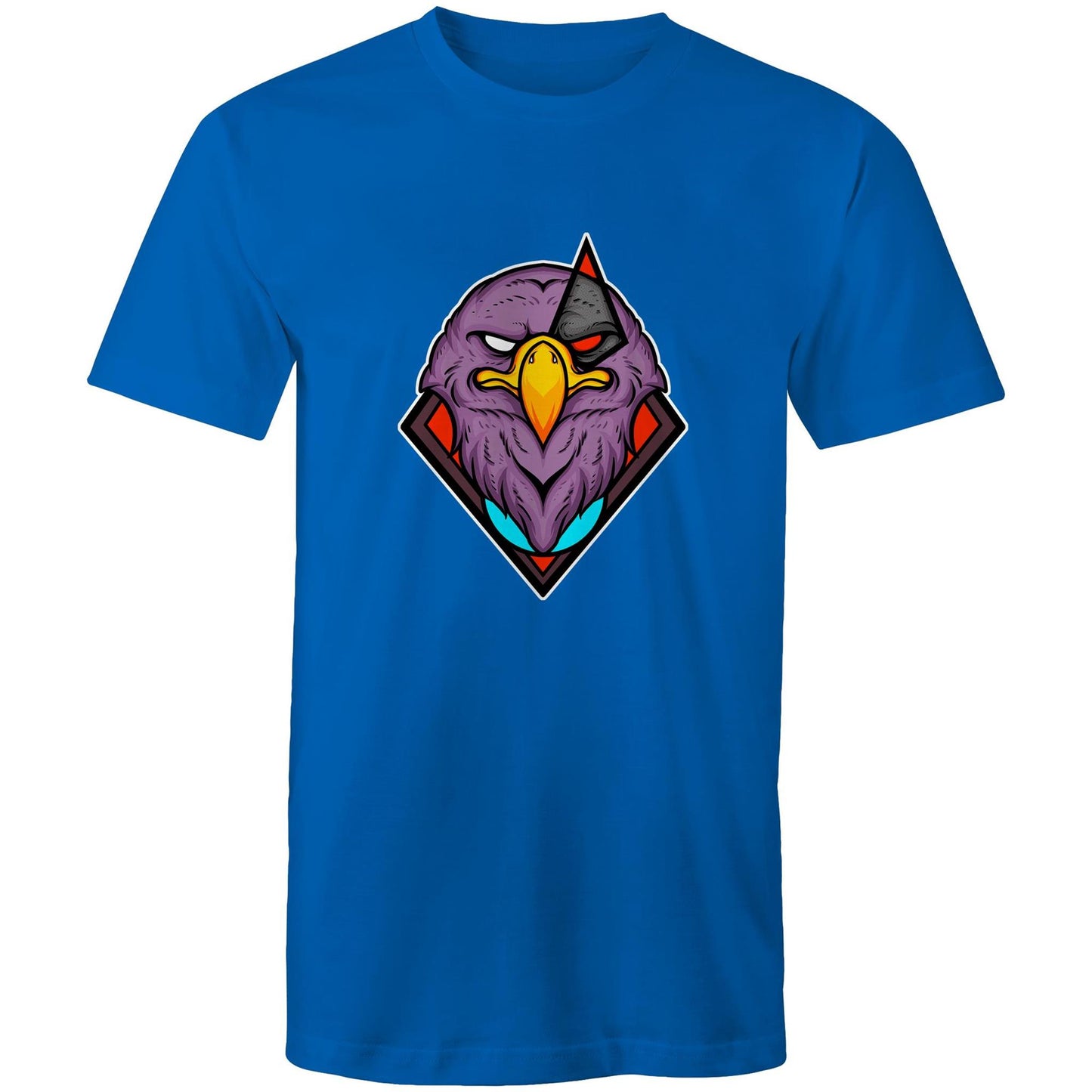 Men's Earthfolk T shirt - Abstract Eagle - The Crescent Moon