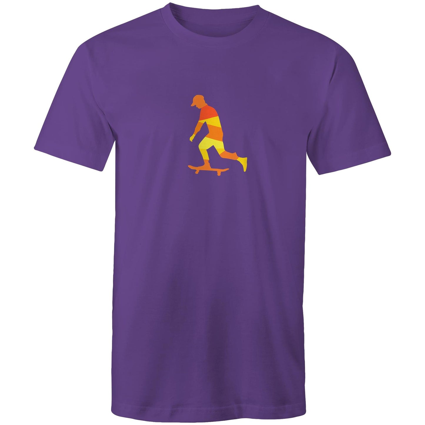 Men's Earthfolk T shirt - Sunset Skater
