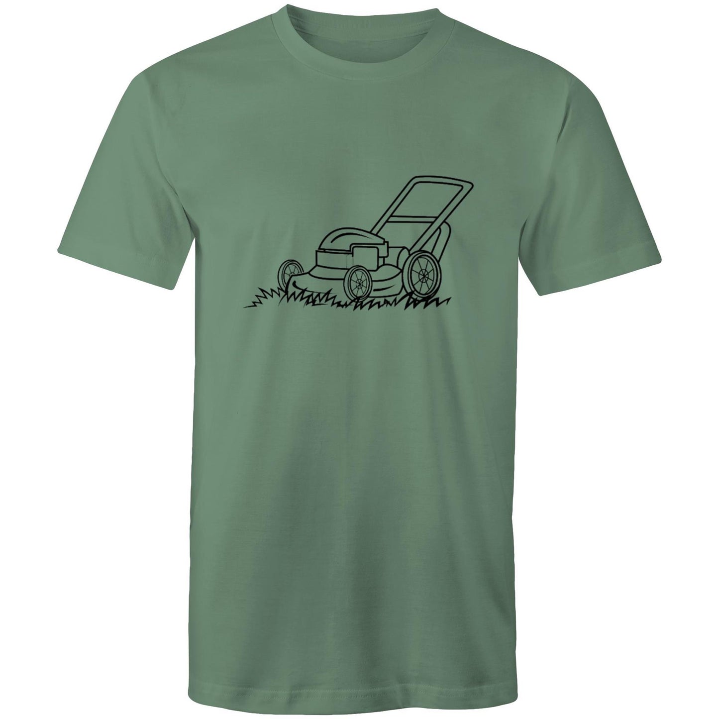 Men's Earthfolk T shirt - Lawn Mower - The Crescent Moon