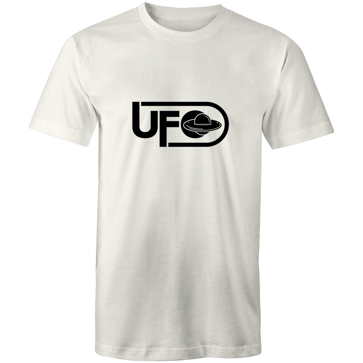 Men's Earthfolk T shirt - UFO - The Crescent Moon