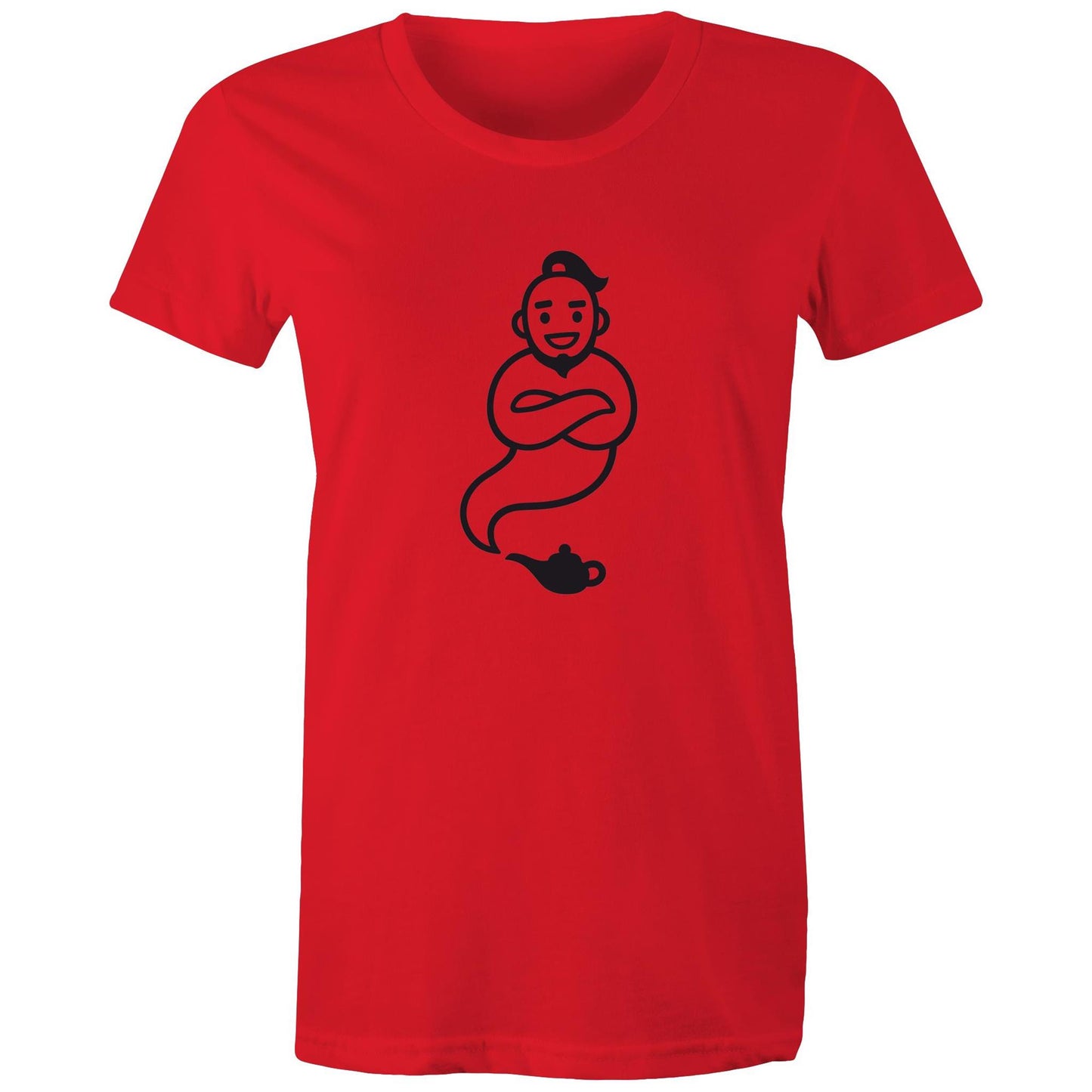 Women's Earthfolk T shirt - Genie - The Crescent Moon