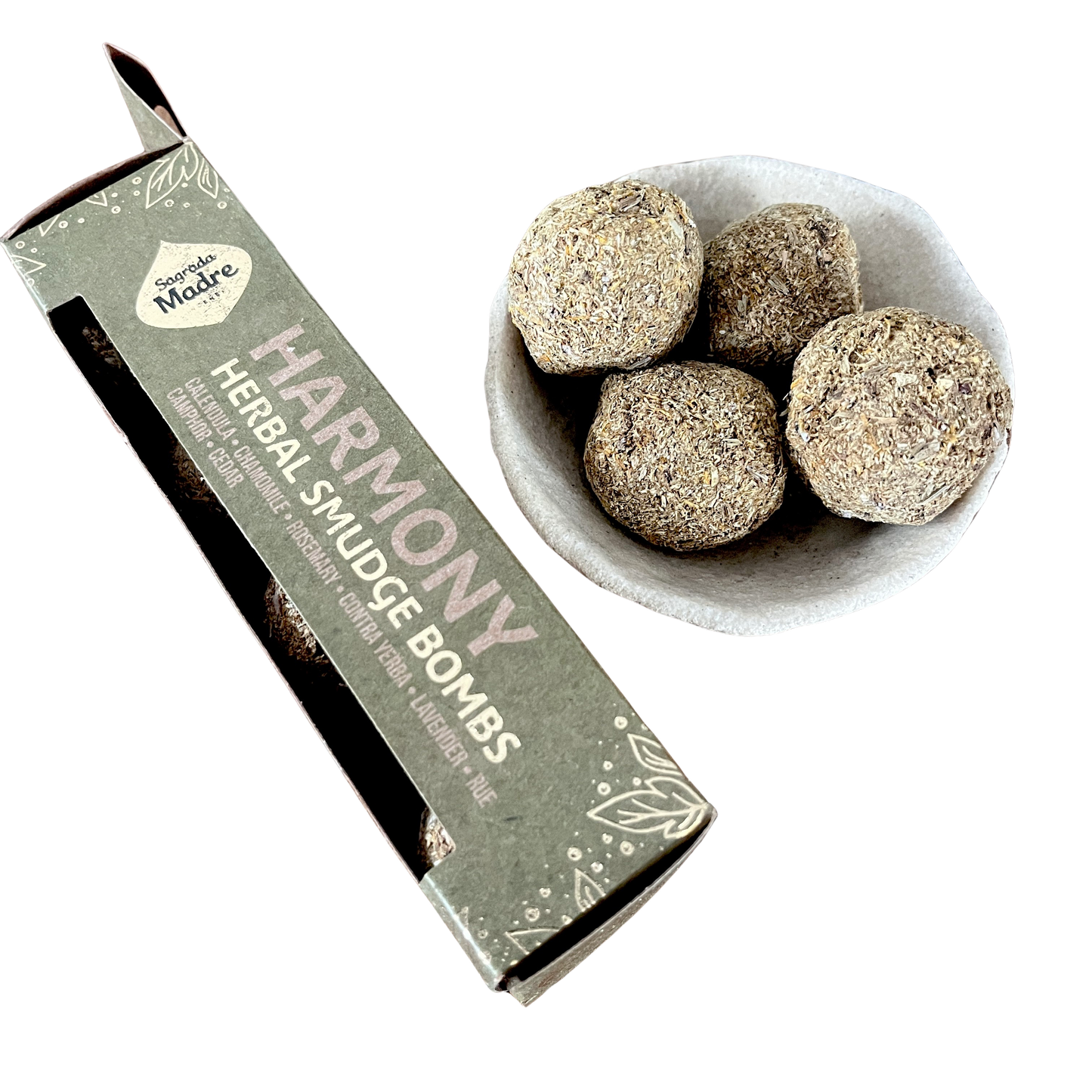 Harmony Herbal Smudge Bombs – Herbal Calm & Cleansing