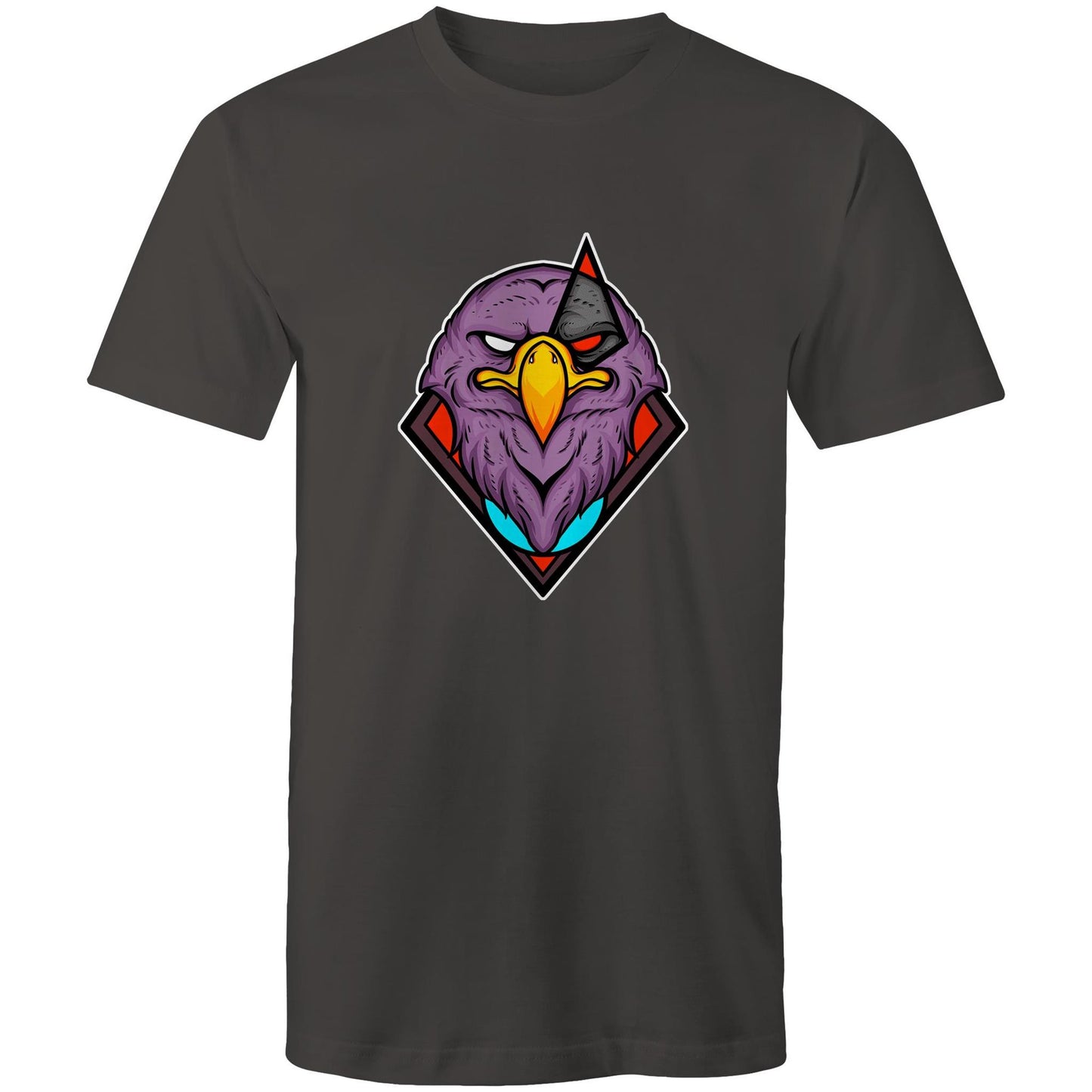 Men's Earthfolk T shirt - Abstract Eagle - The Crescent Moon