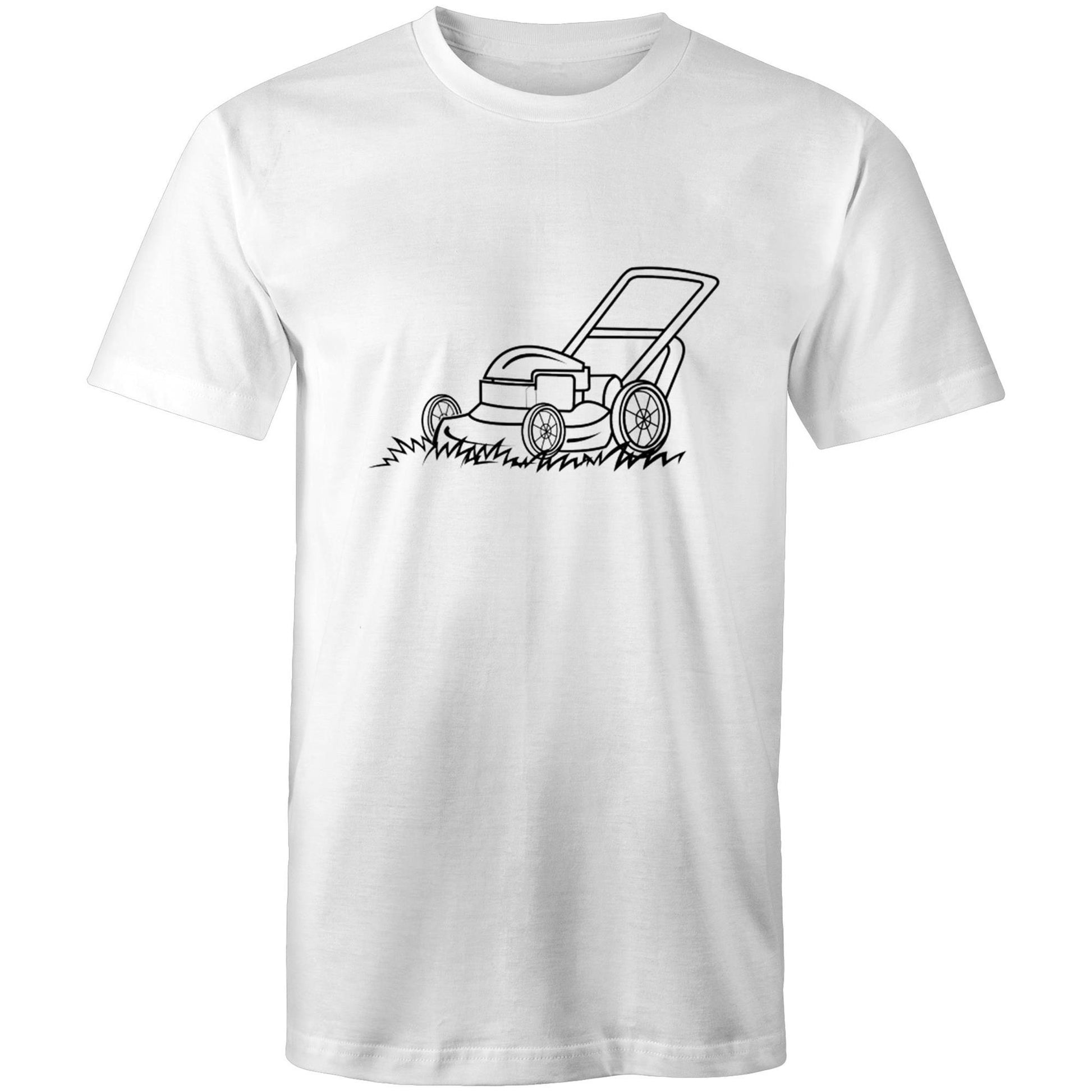 Men's Earthfolk T shirt - Lawn Mower - The Crescent Moon