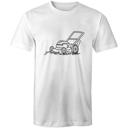 Men's Earthfolk T shirt - Lawn Mower - The Crescent Moon