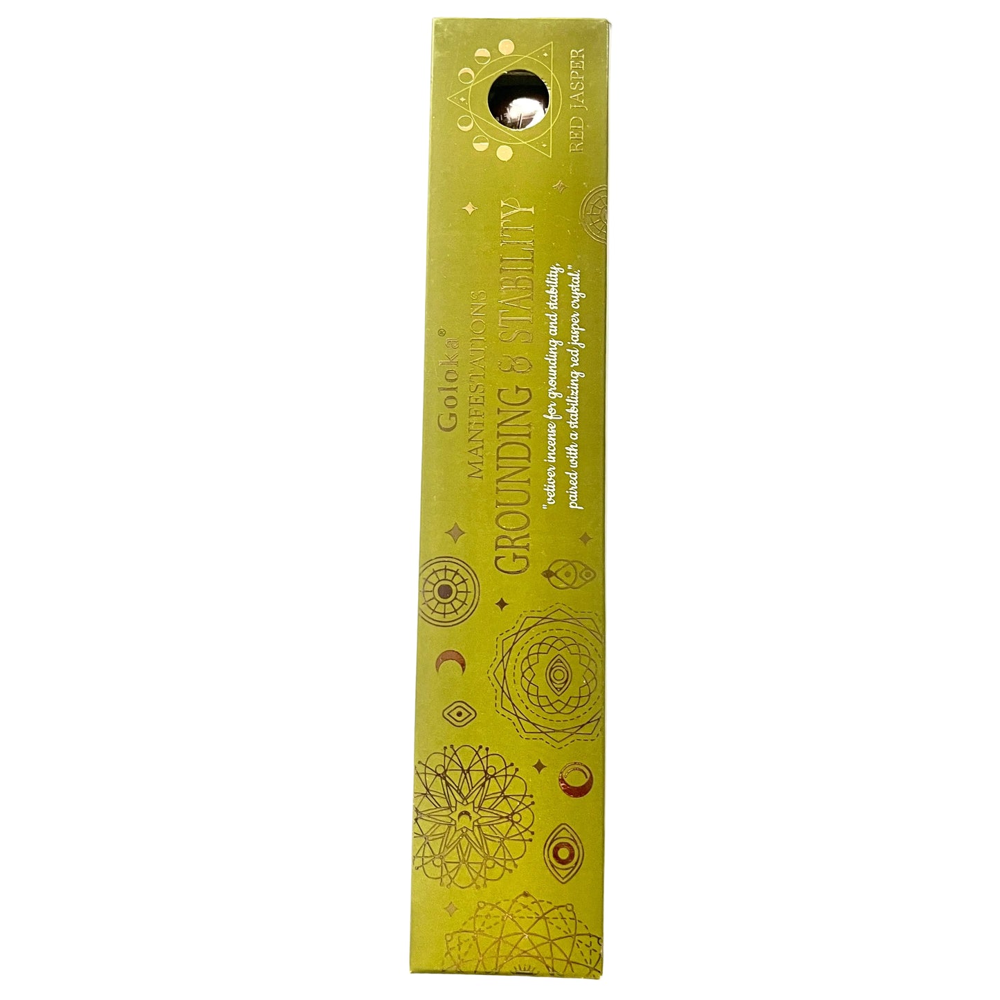 Goloka Manifestation Incense – Grounding and Stability with Red Jasper