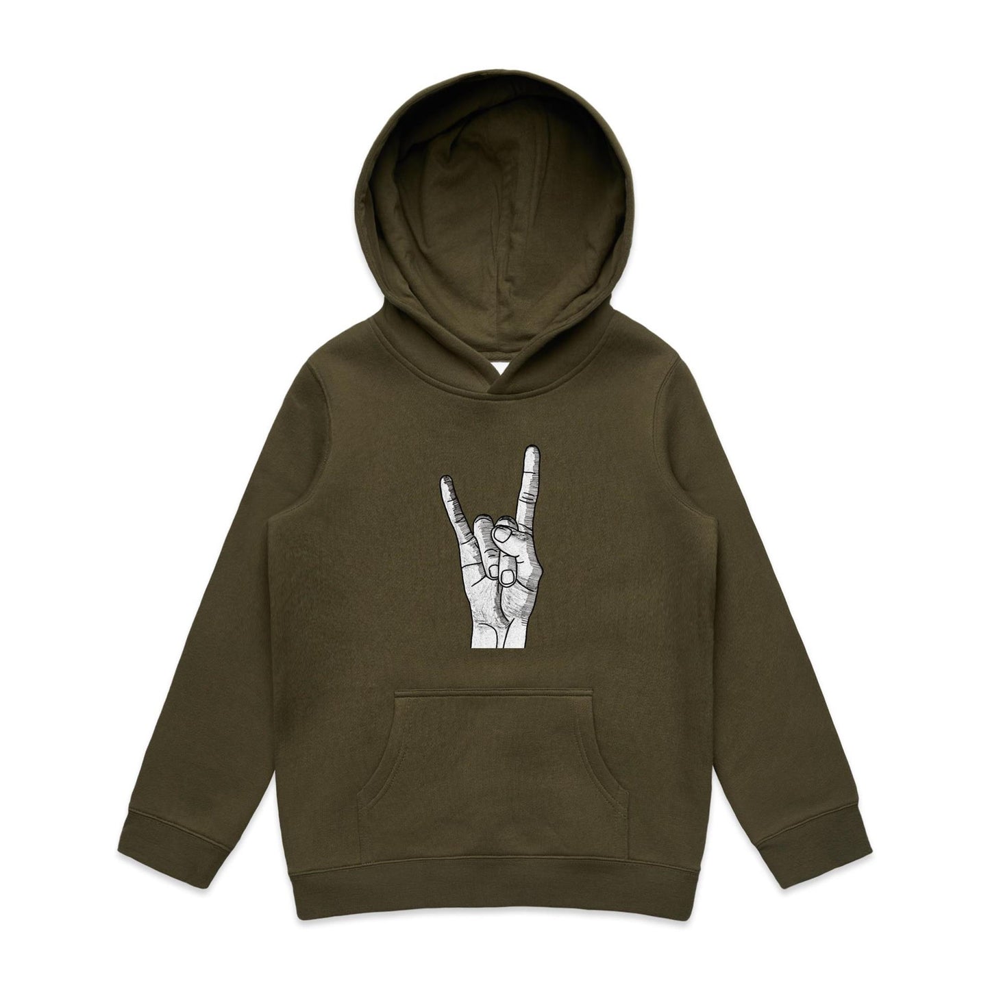 Kids Earthfolk Hoodie - Rock On