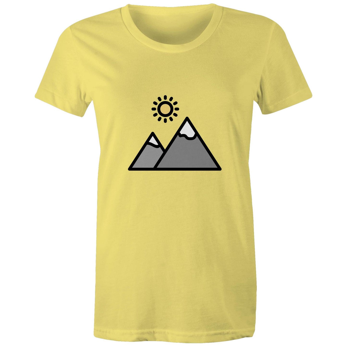 Women's Earthfolk T shirt - Twin Peaks - The Crescent Moon