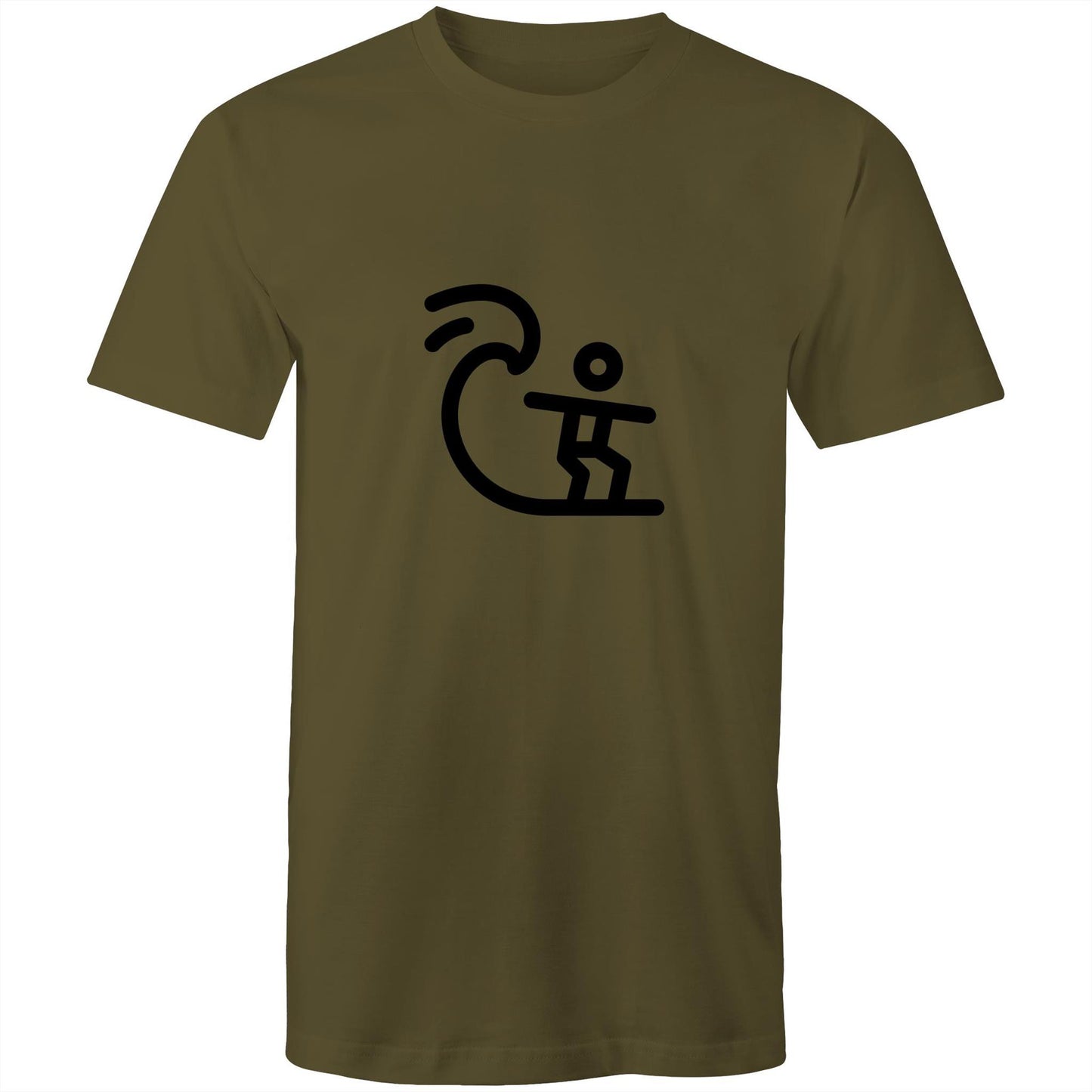 Men's Earthfolk T shirt - Surfer