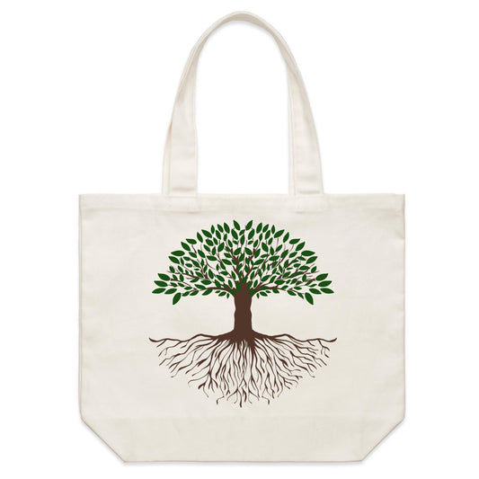 Earthfolk Canvas Tote Bag - As Above So below - The Crescent Moon