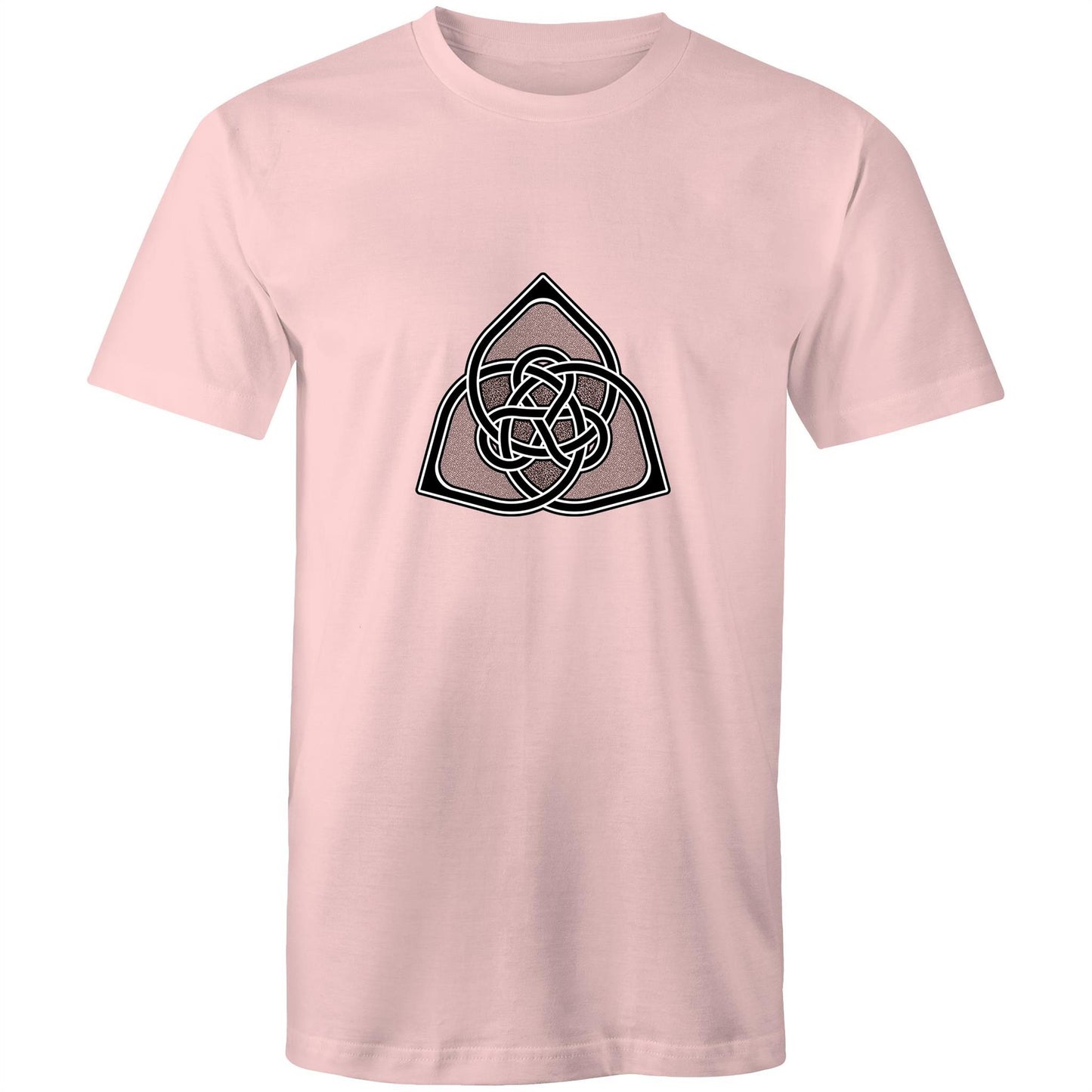 Men's Earthfolk T shirt - Celtic Shadow - The Crescent Moon
