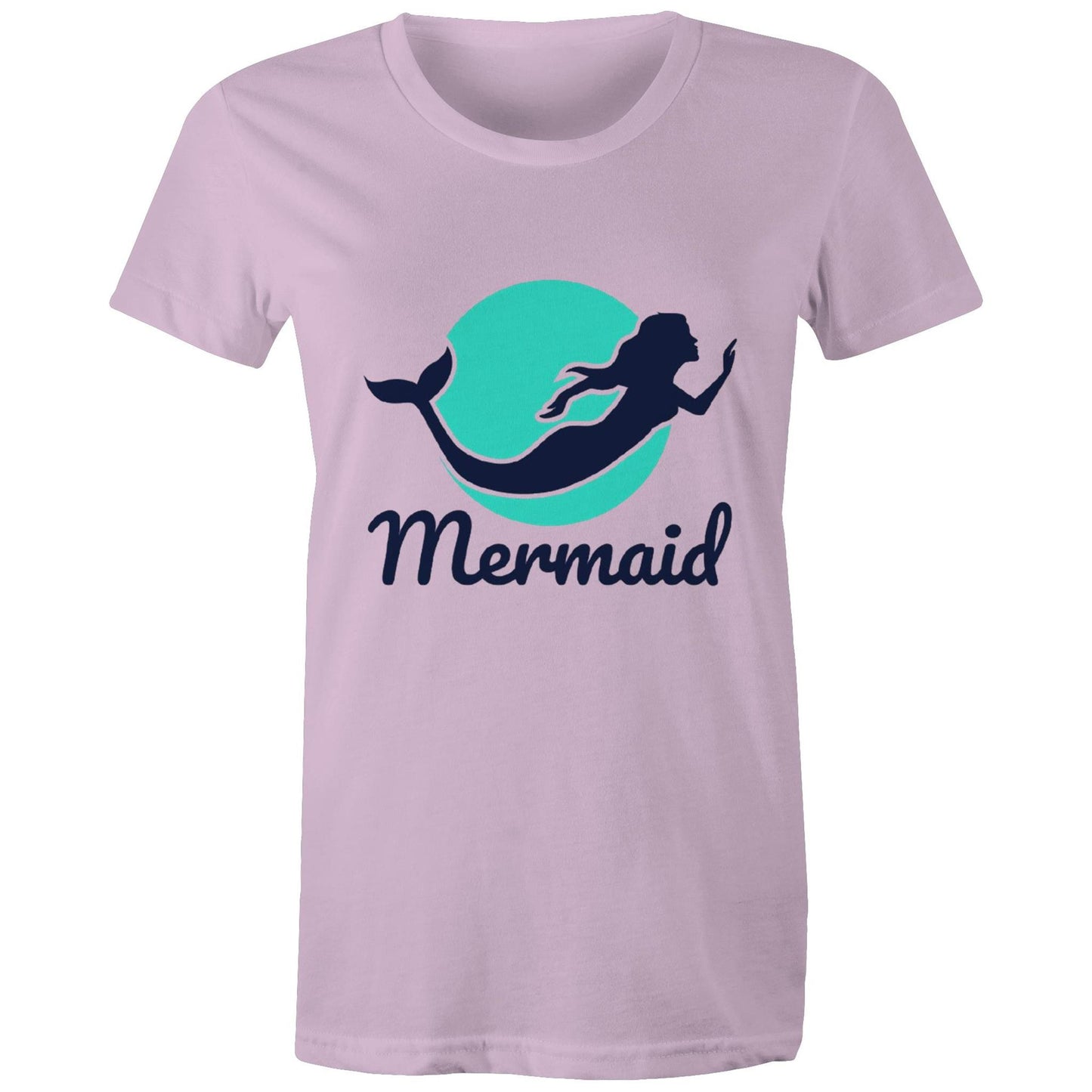 Women's Earthfolk Printed T shirt - Mermaid - The Crescent Moon