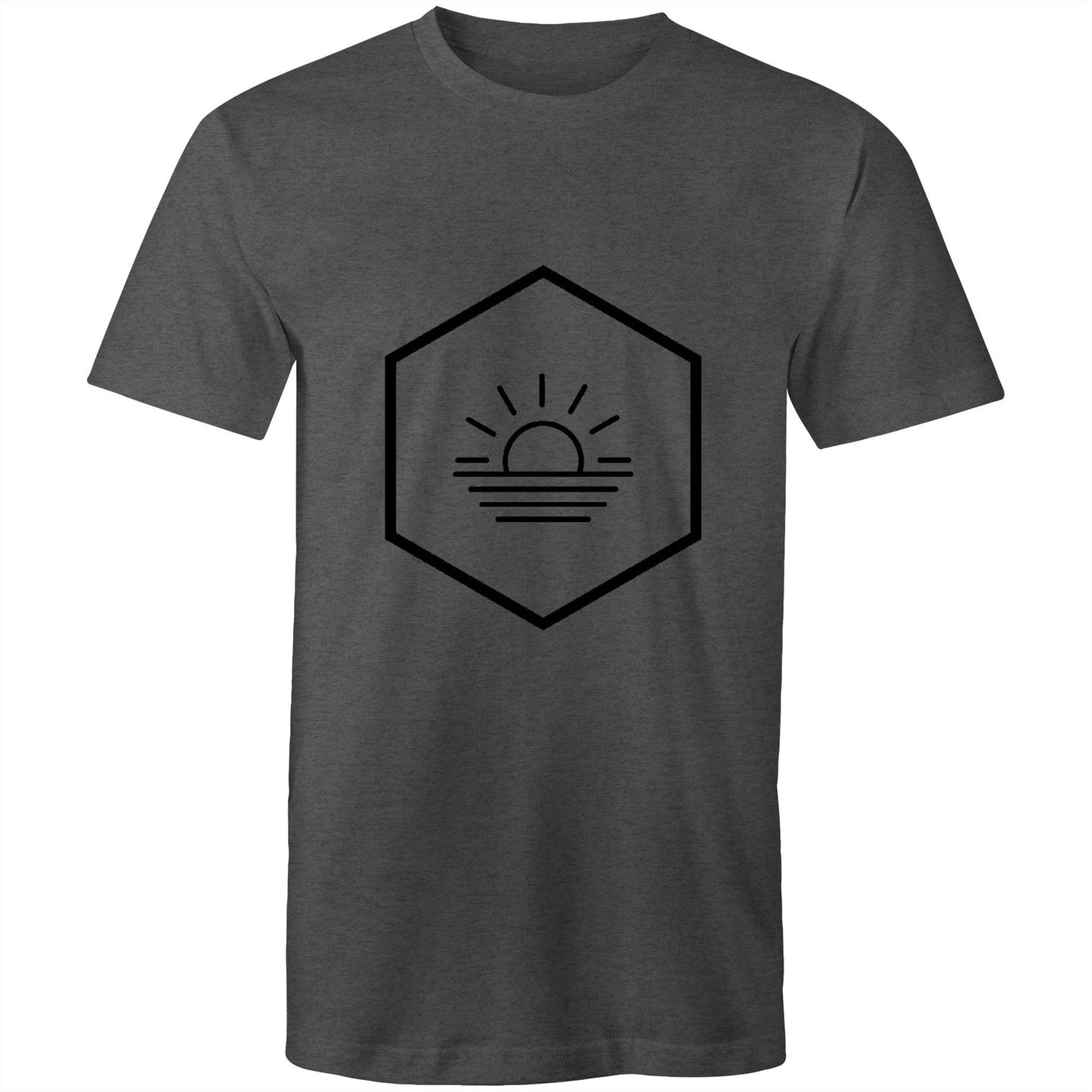 Men's Earthfolk Sunset T shirt - The Crescent Moon