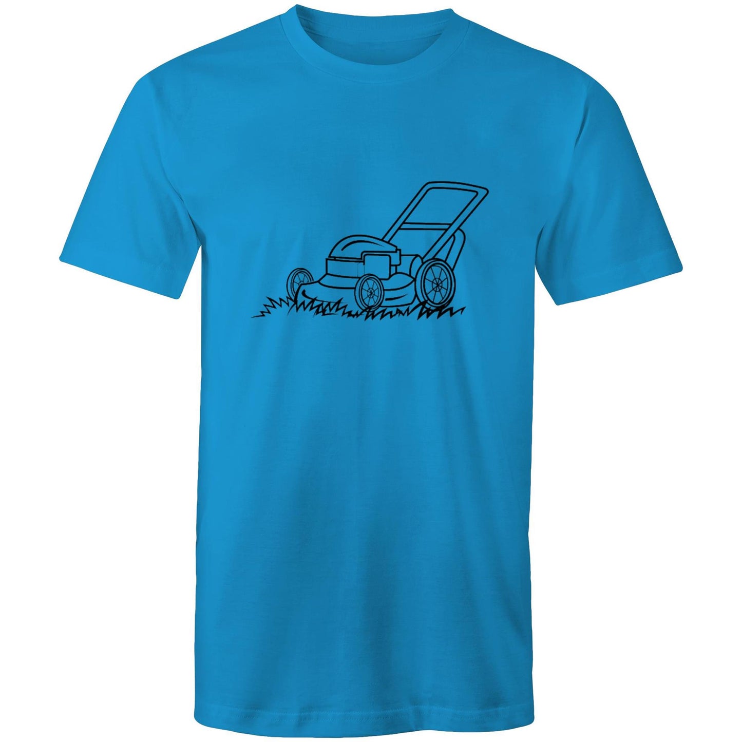 Men's Earthfolk T shirt - Lawn Mower - The Crescent Moon