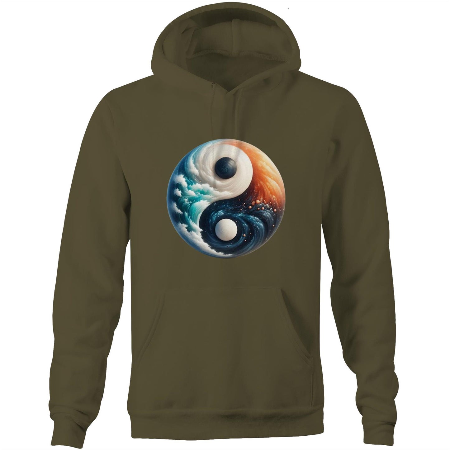 Unisex earthfolk Hoodie - One Planet - The Crescent Moon