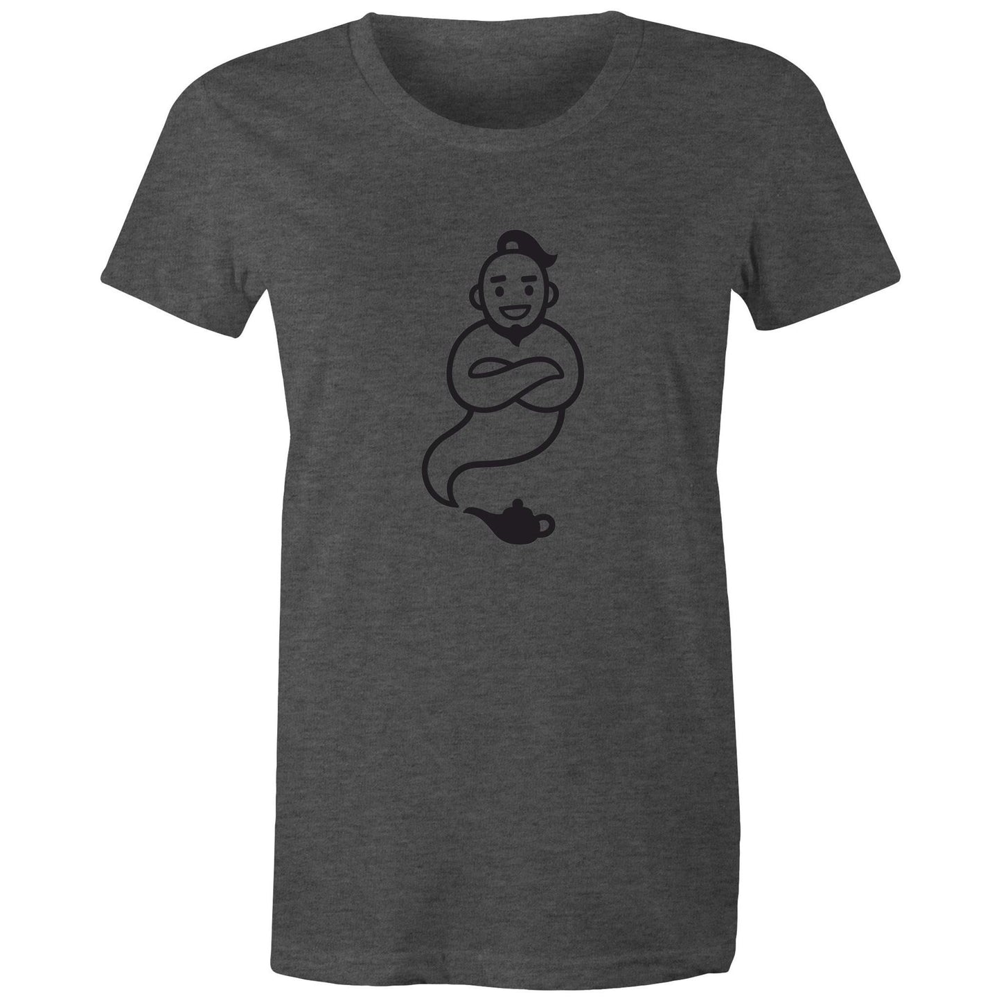 Women's Earthfolk T shirt - Genie - The Crescent Moon