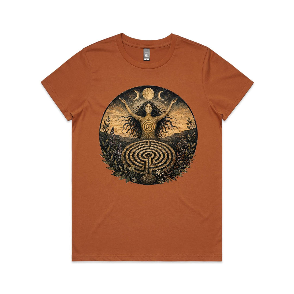 Goddess of the Labyrinth T-Shirt | Goddess Graphic Tee